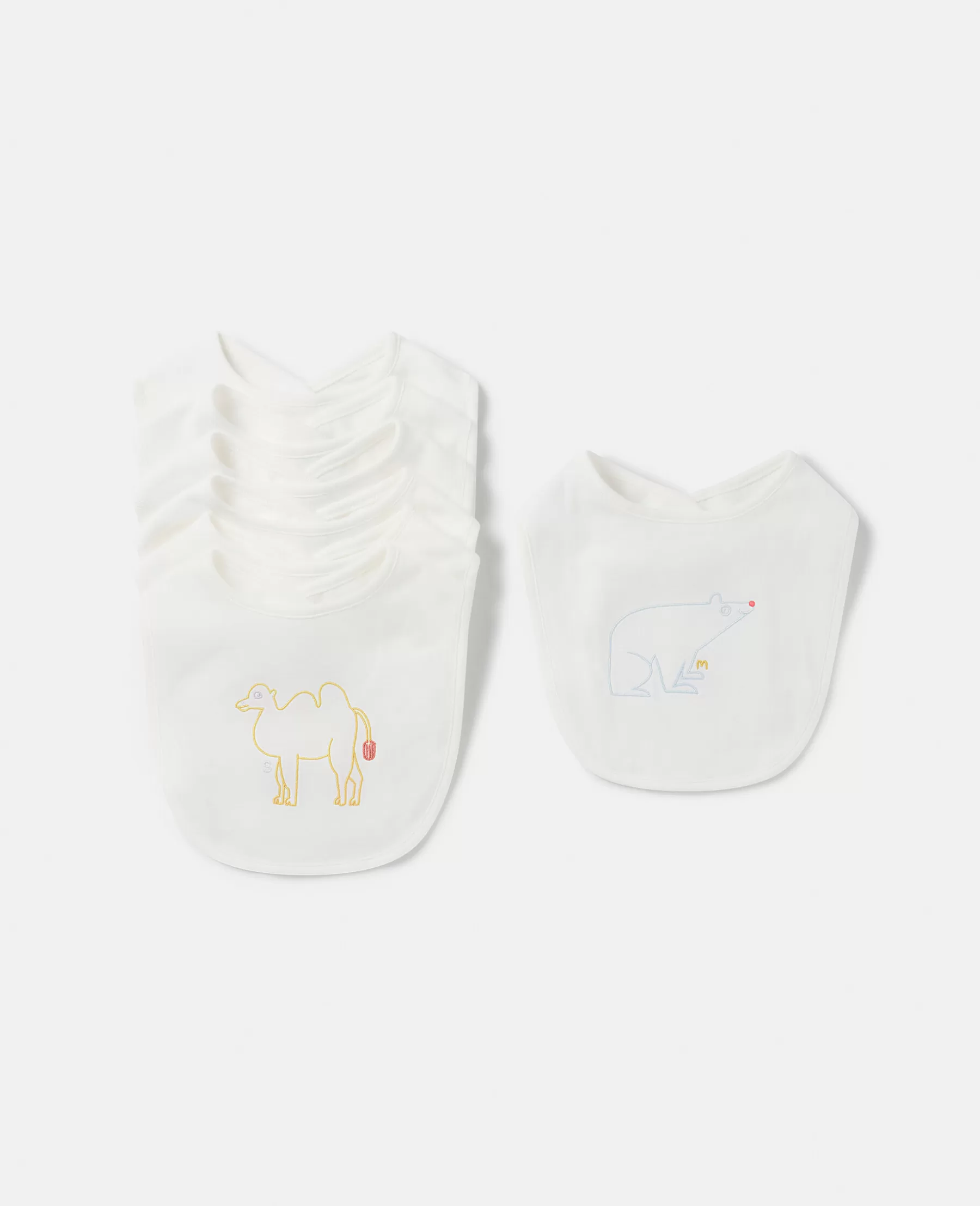 Stella McCartney 7 Pack Of Animal Print Days Of The Week Bibs Cheap