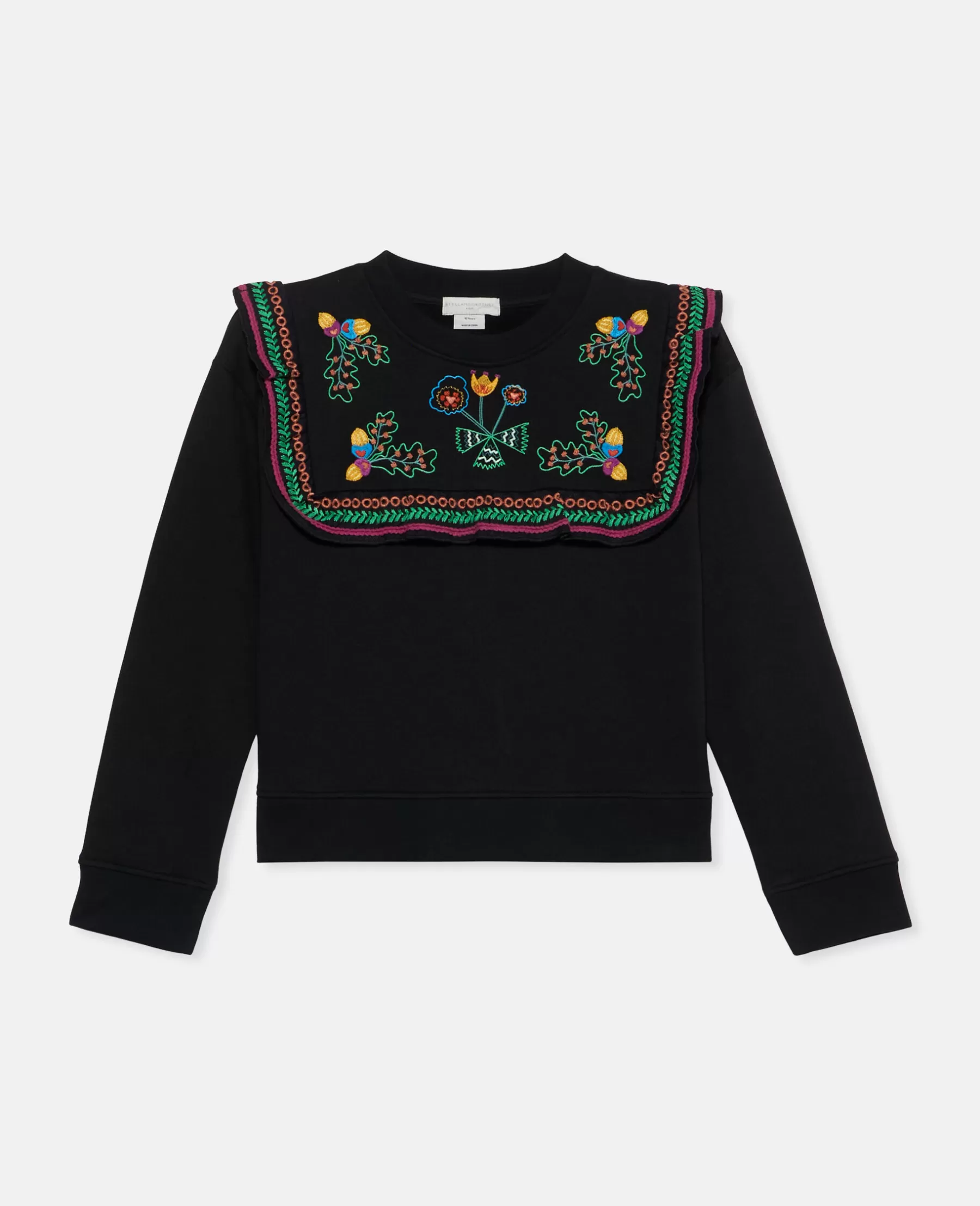 Stella McCartney Acorn Embroidery Collared Sweatshirt Clearance