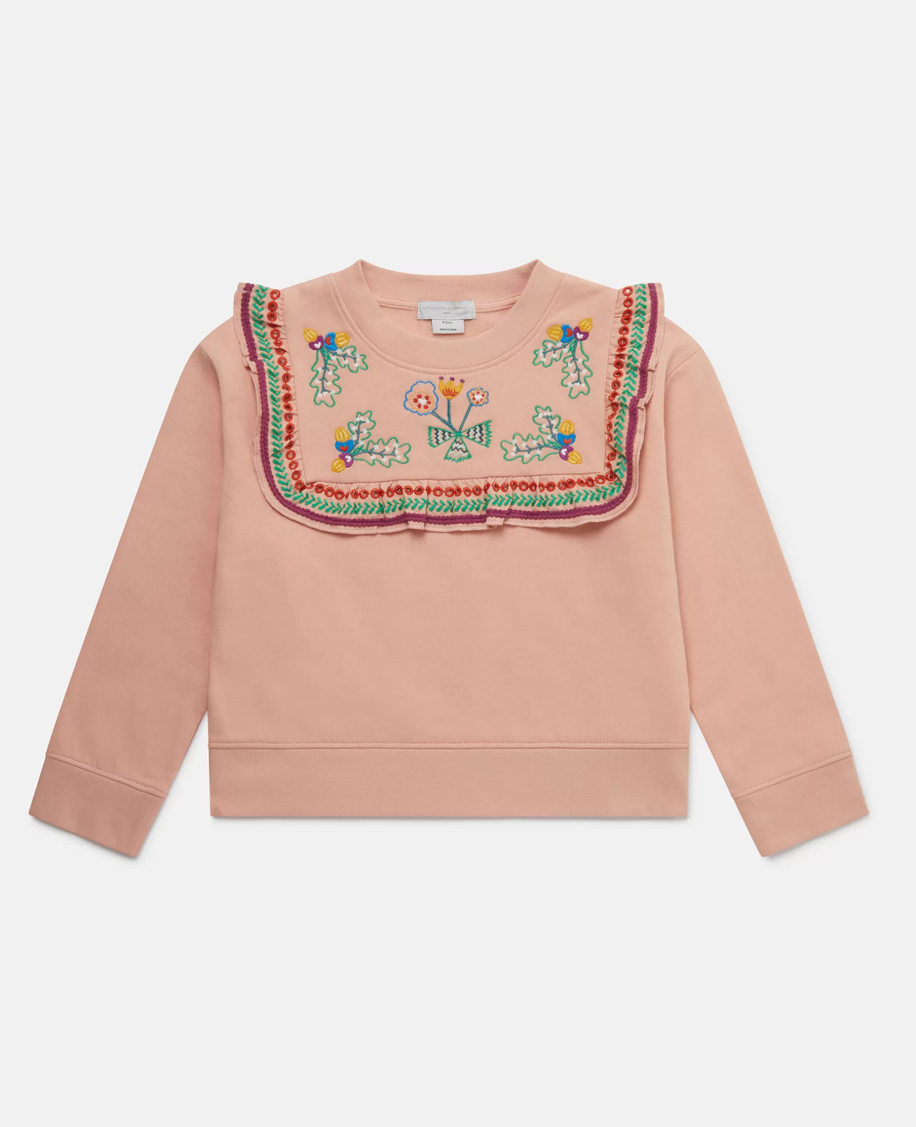 Stella McCartney Acorn Embroidery Collared Sweatshirt Shop