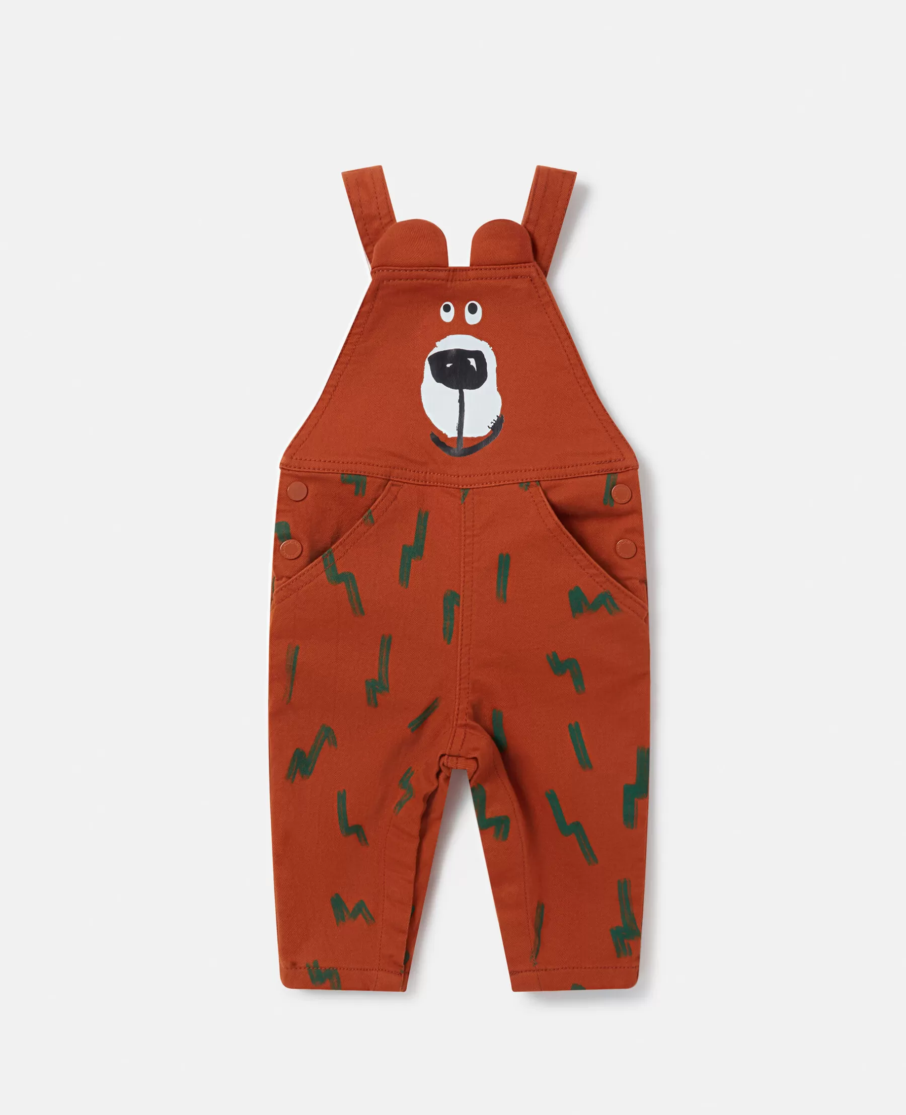 Stella McCartney Bear Print Dungarees Cheap