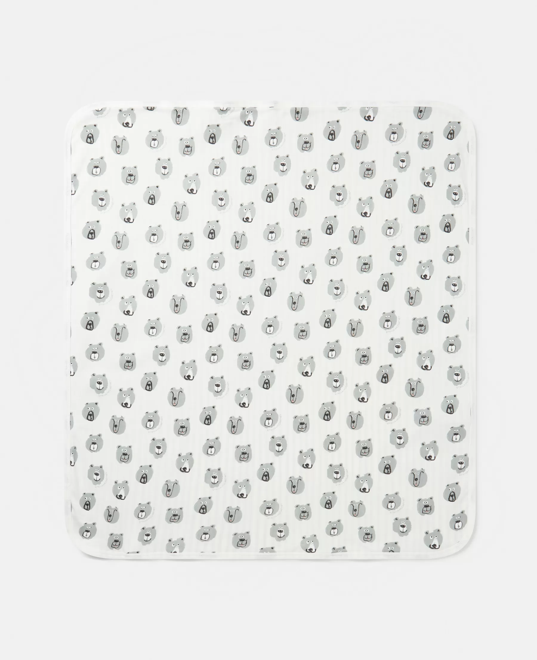 Stella McCartney Bear Print Reversible Blanket Cheap