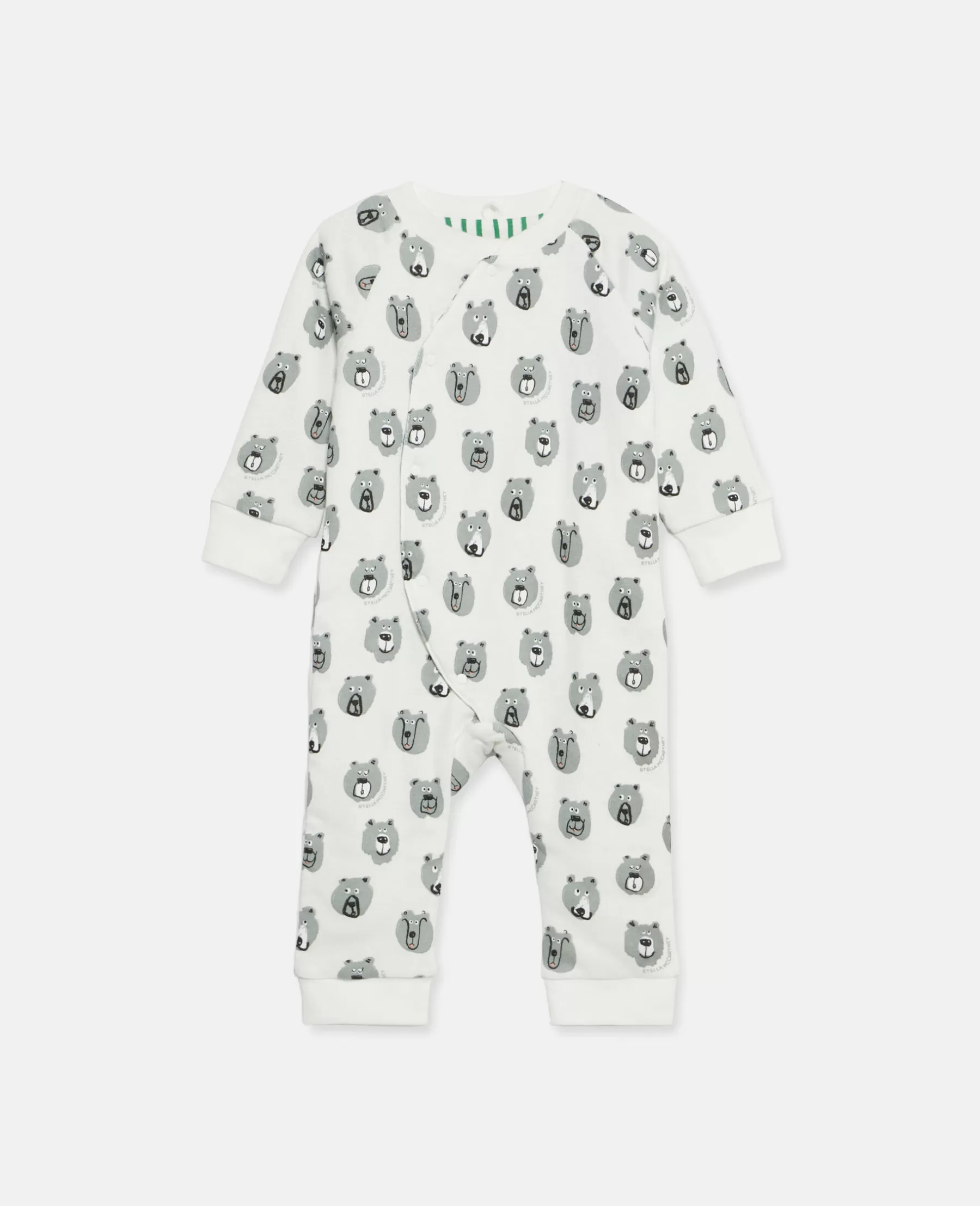 Stella McCartney Bear Print Reversible Sleepsuit Online