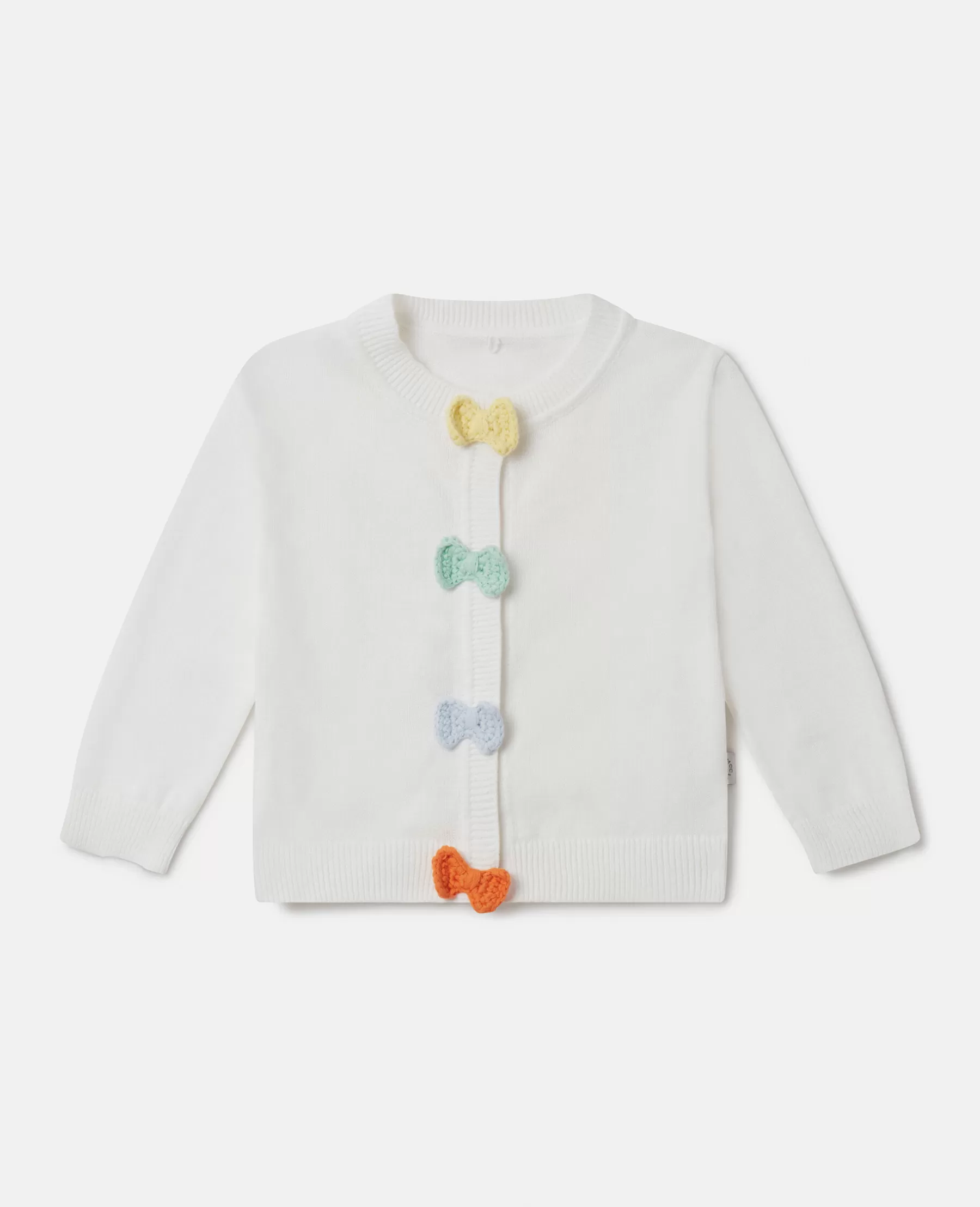 Stella McCartney Bow Crochet Applique Cardigan Cheap