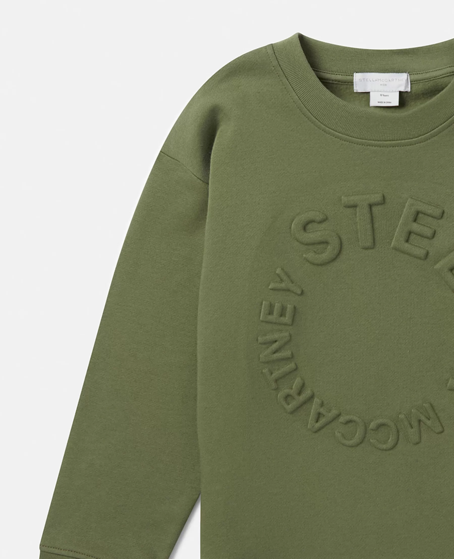 Stella McCartney Circular Logo Embroidery Sweatshirt Sale