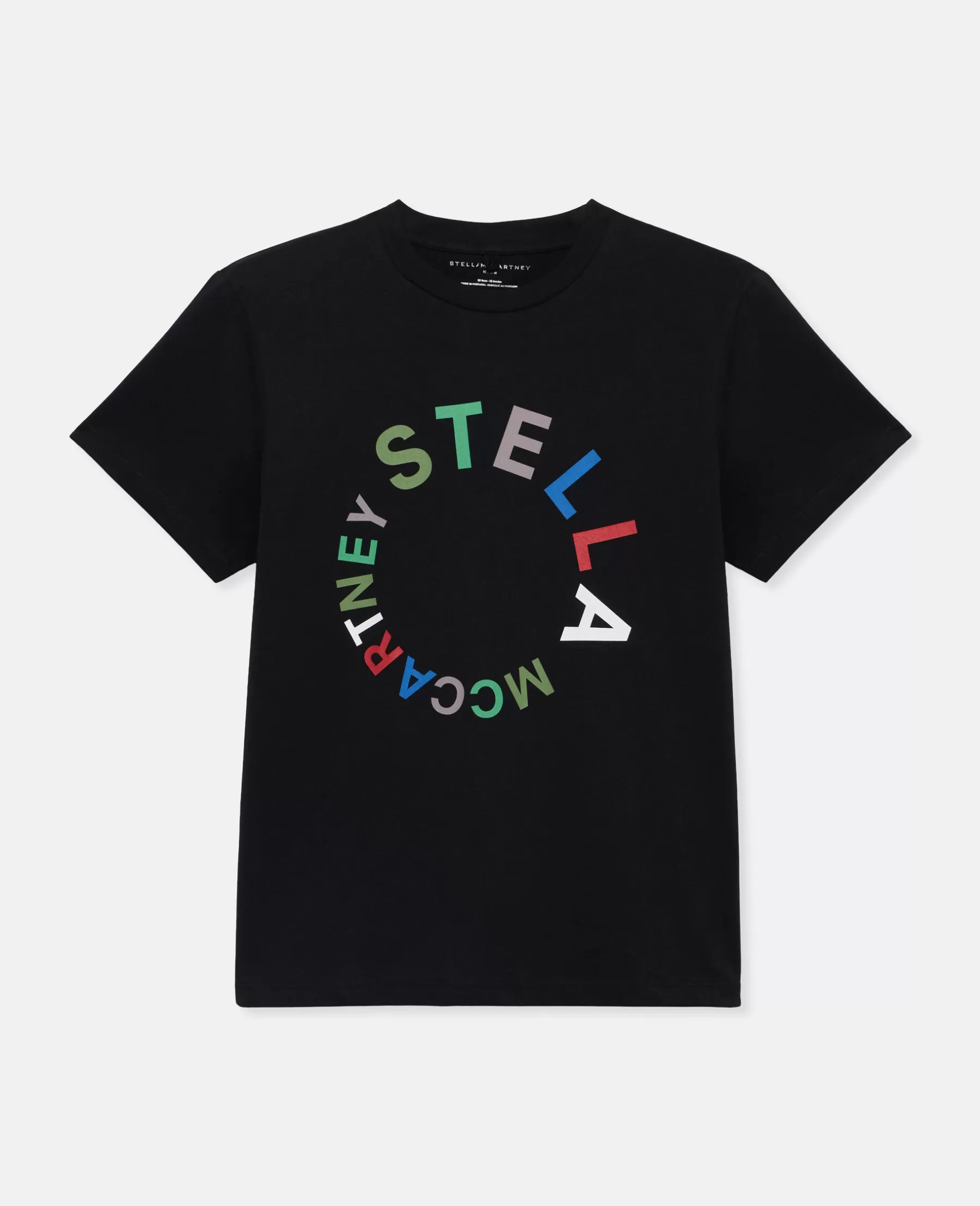 Stella McCartney Circular Logo Embroidery T-Shirt Best Sale