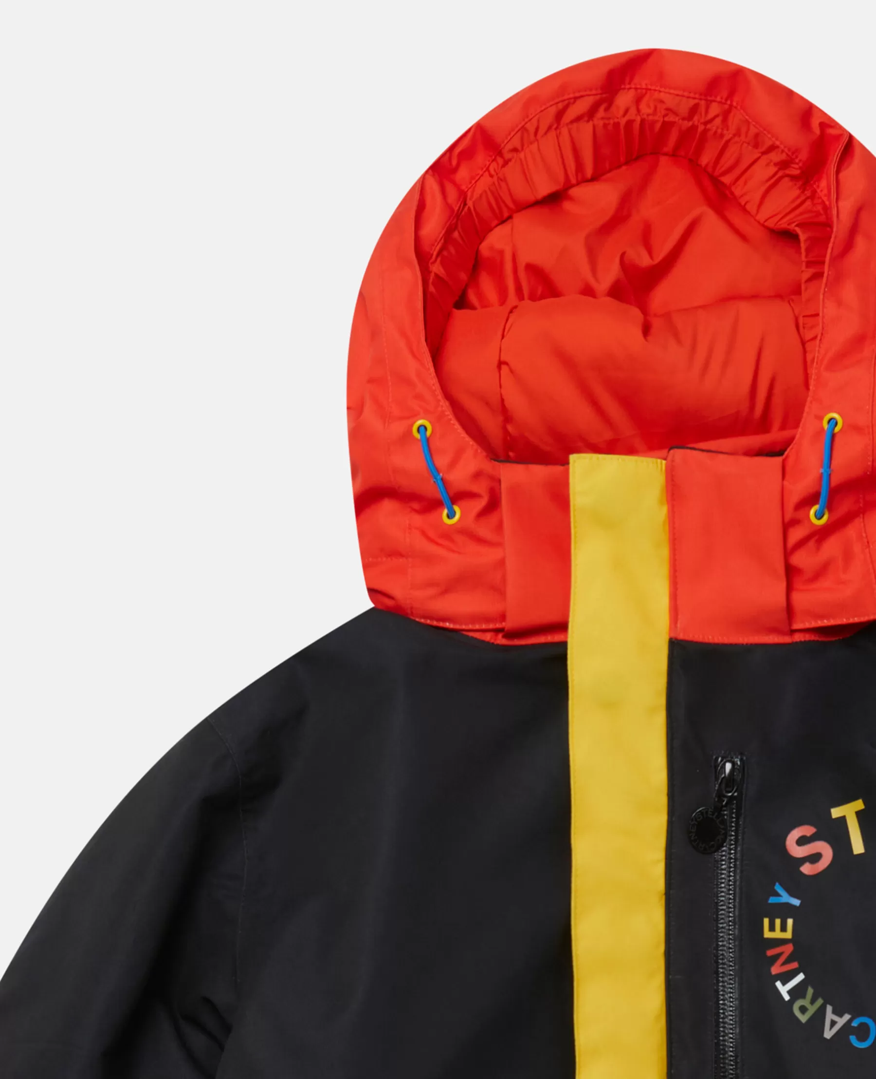 Stella McCartney Colourblock Hooded Ski Jacket Outlet