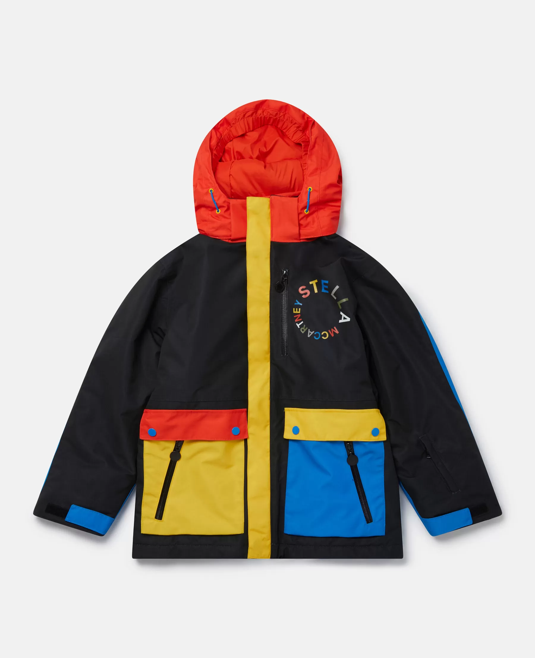 Stella McCartney Colourblock Hooded Ski Jacket Outlet