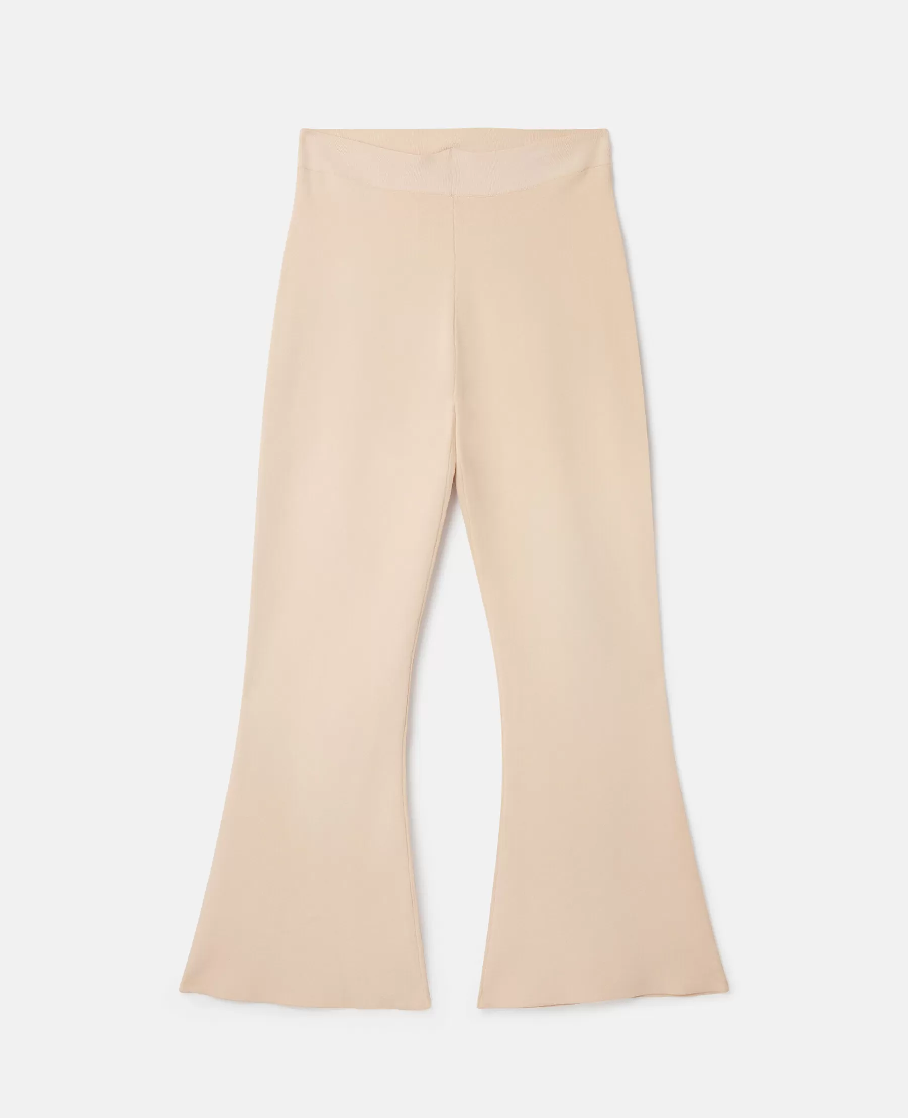 Stella McCartney Compact Knit Cropped Flared Trousers Outlet