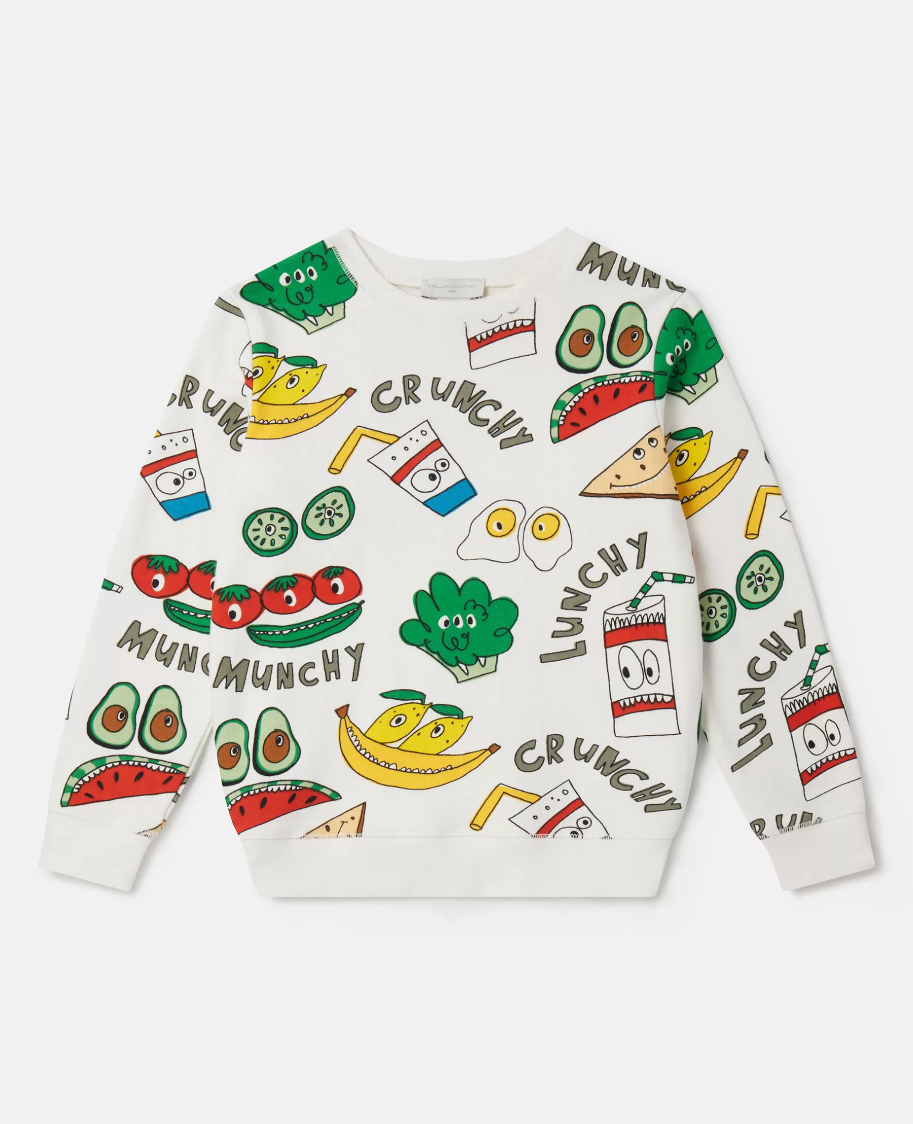 Stella McCartney Crunchy Lunchy Print Sweatshirt Fashion