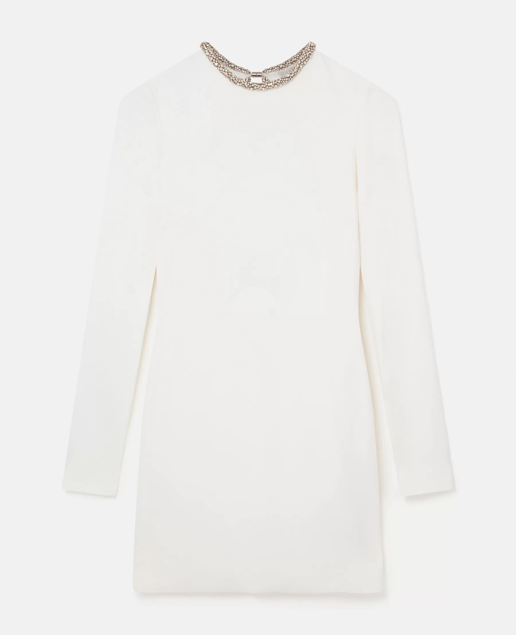 Stella McCartney Crystal Collar Cocktail Mini Dress Best