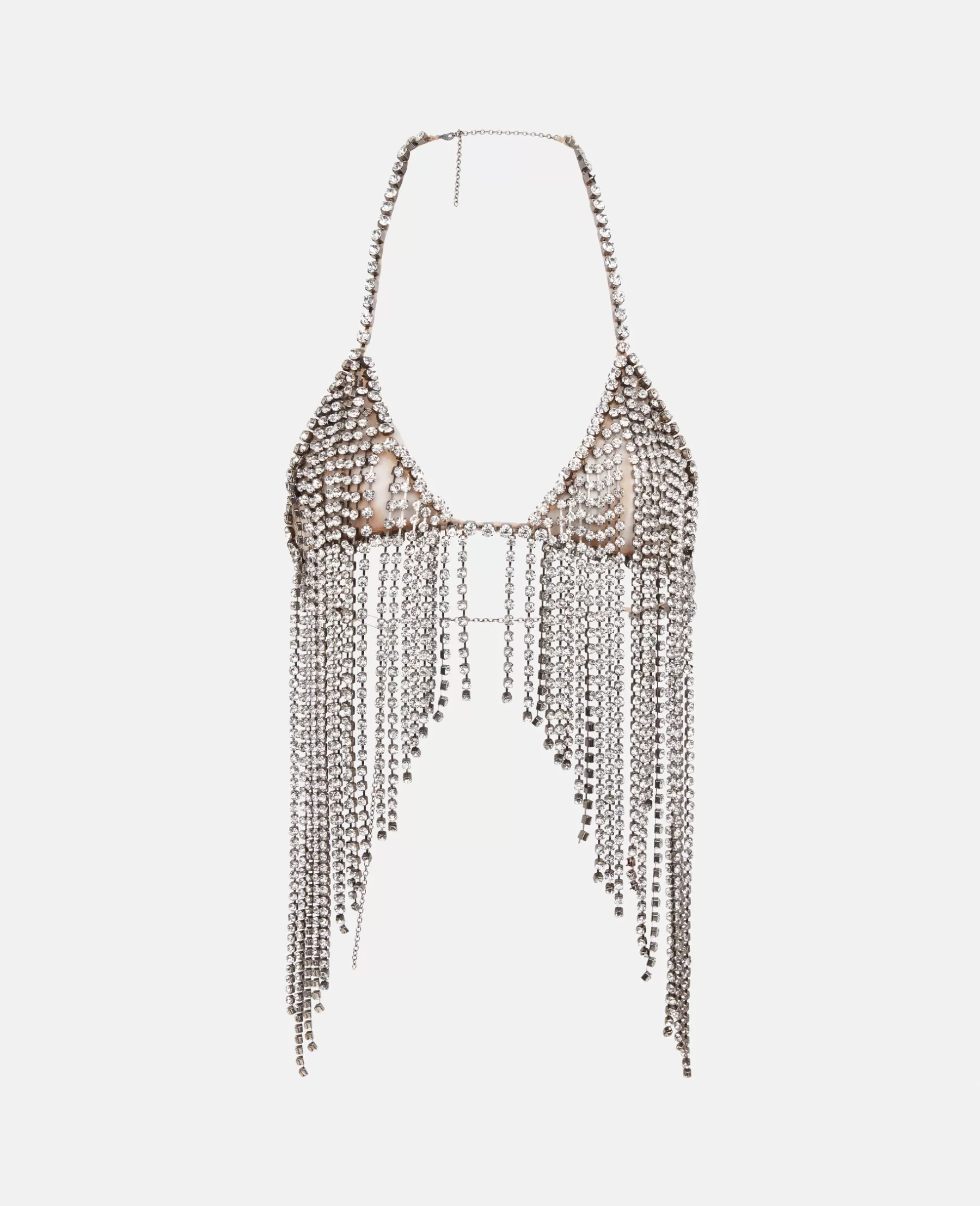 Stella McCartney Crystal Fringed Bra Store