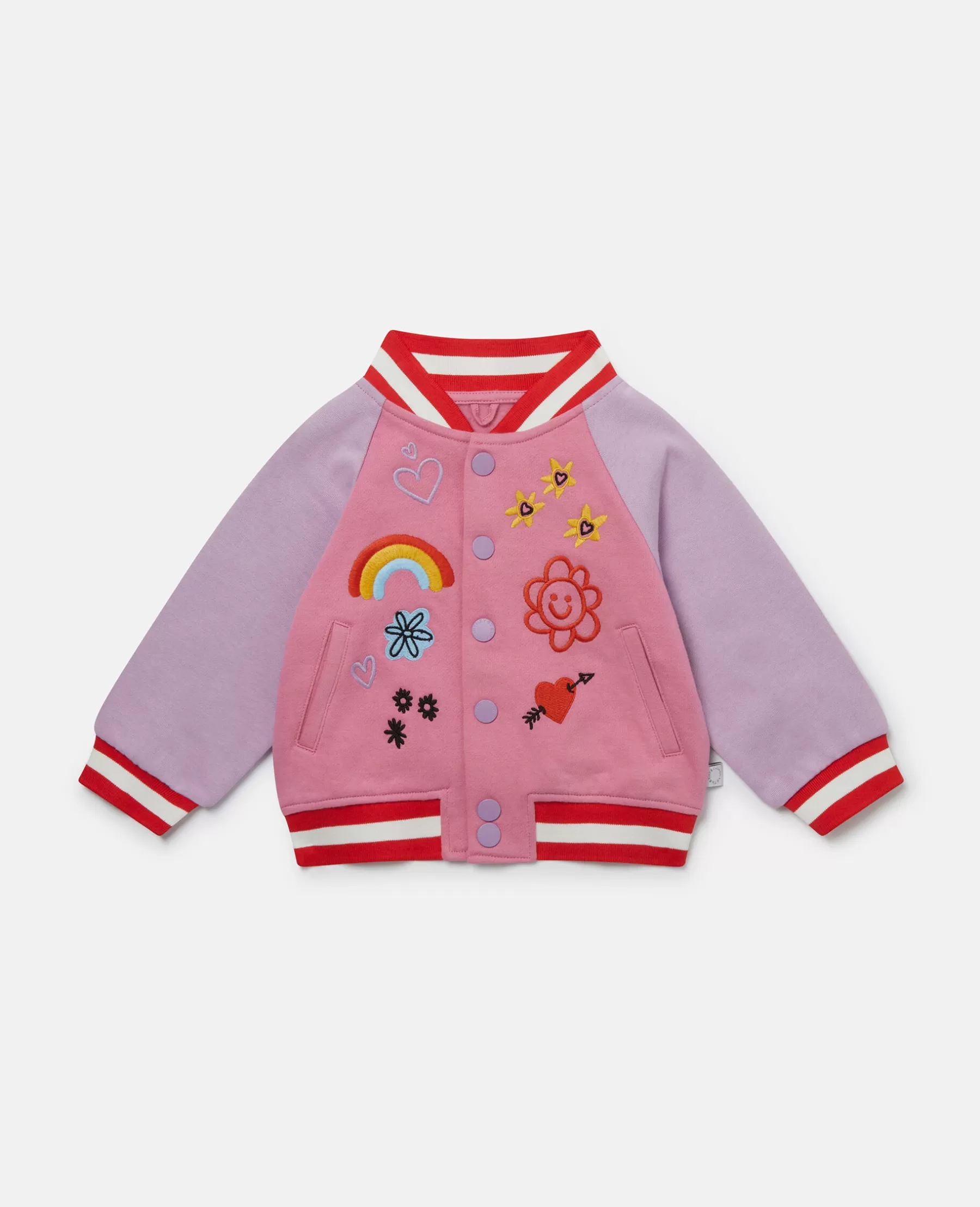 Stella McCartney Daydreamer Embroidery Bomber Jacket Outlet