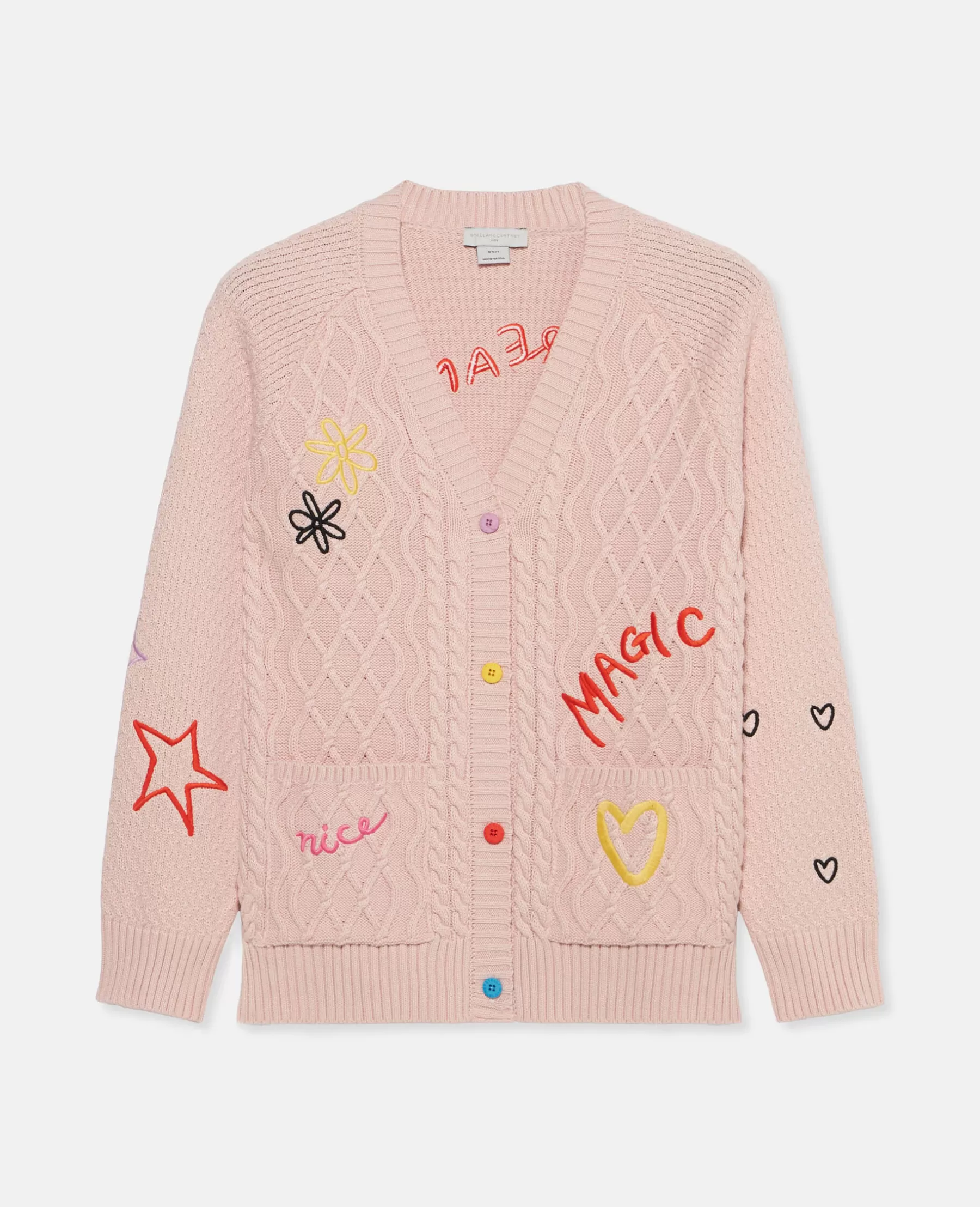 Stella McCartney Doodle Embroidery Cardigan Cheap