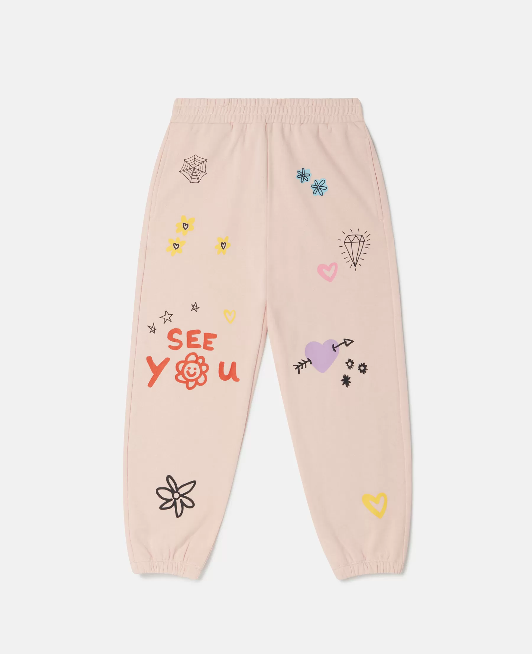 Stella McCartney Doodle Embroidery Joggers Flash Sale