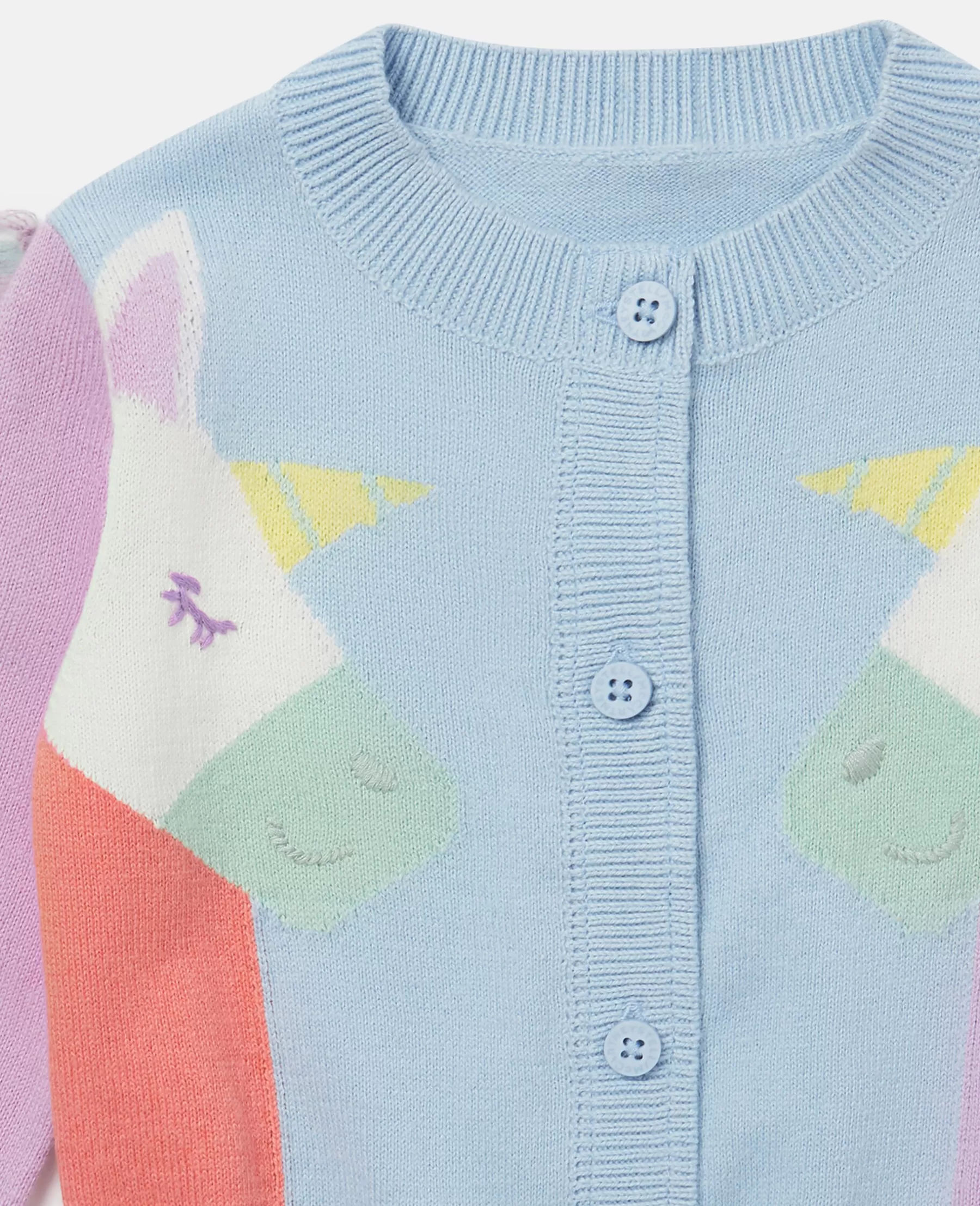 Stella McCartney Double Rainbow Unicorn Cardigan Flash Sale