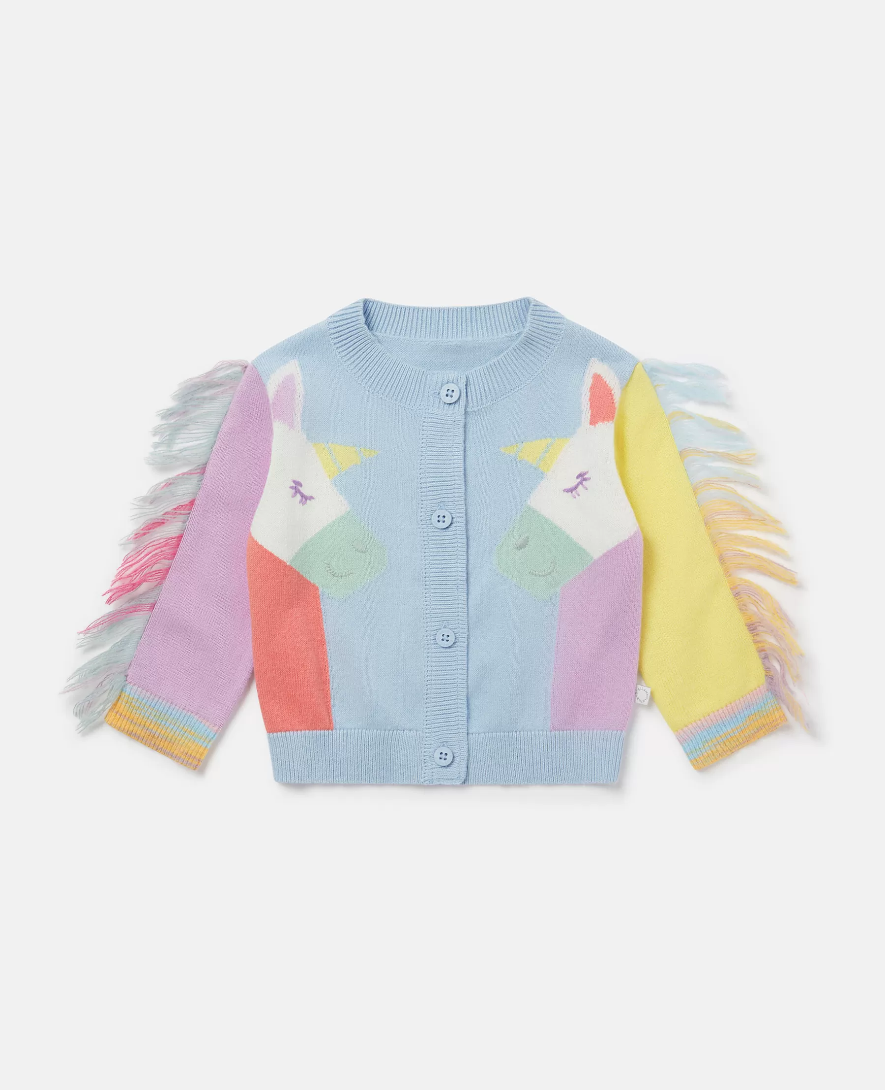 Stella McCartney Double Rainbow Unicorn Cardigan Flash Sale