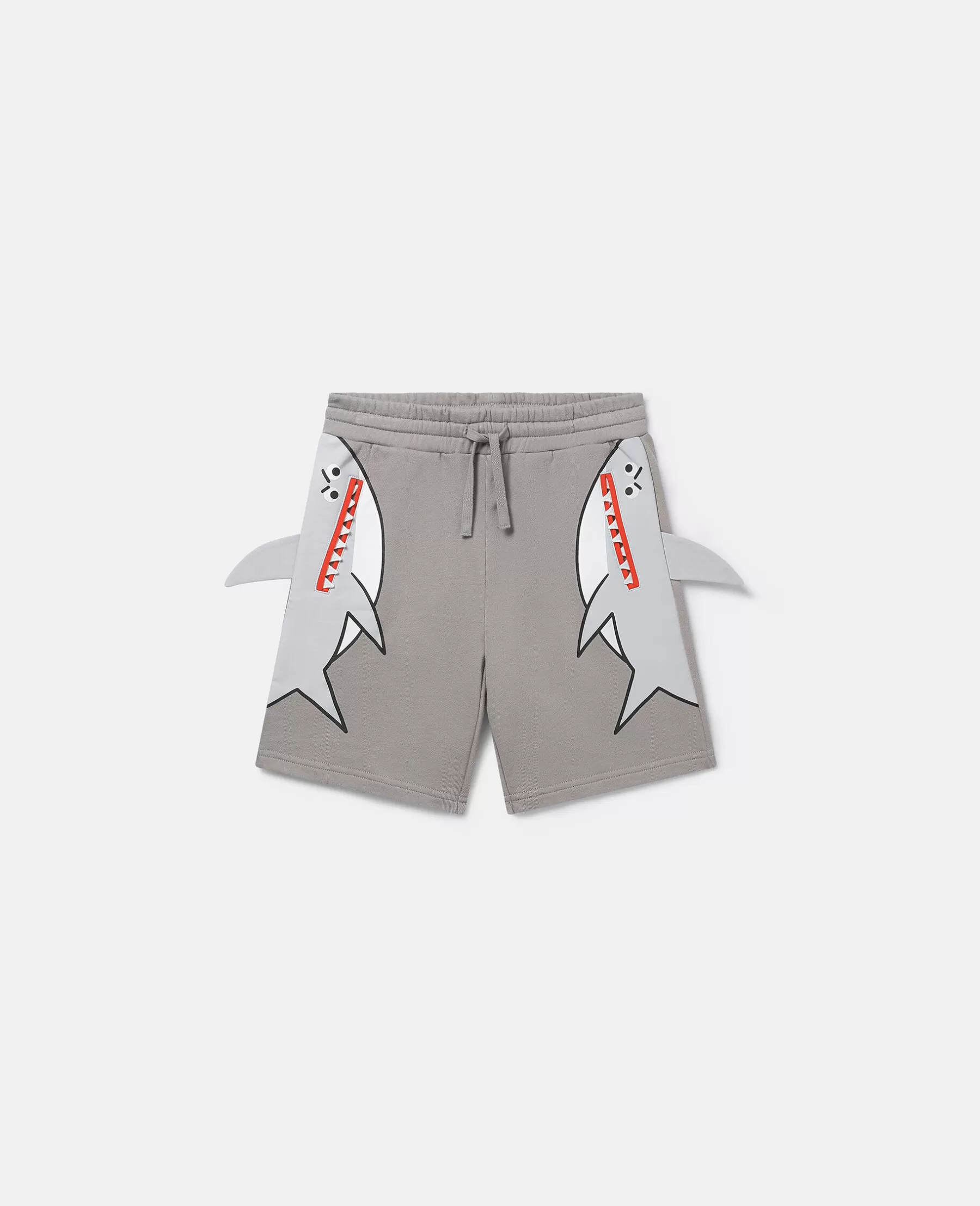 Stella McCartney Double Shark Motif Jersey Shorts Cheap