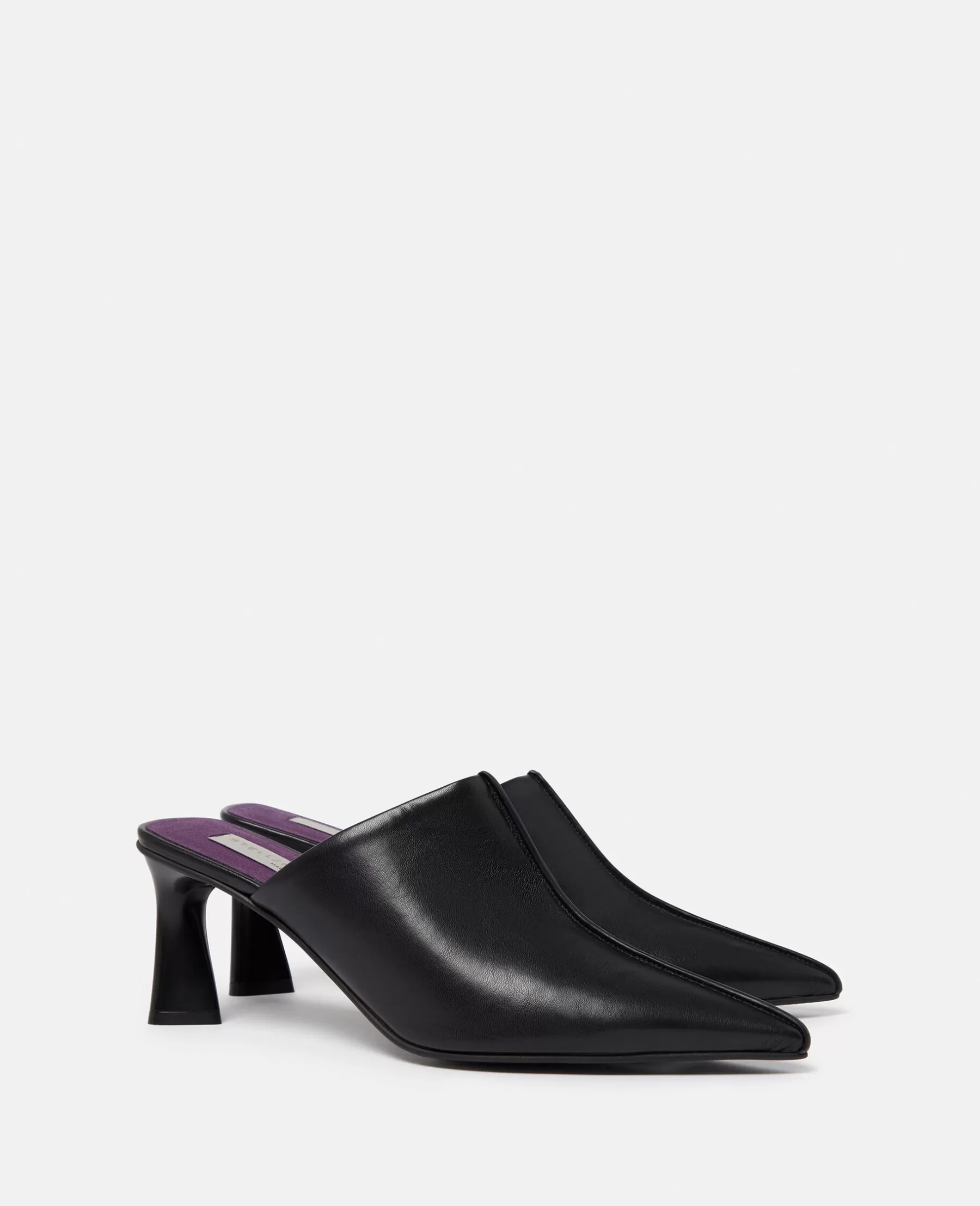 Stella McCartney Elsa Pointed Toe Mule Kitten Heels Cheap