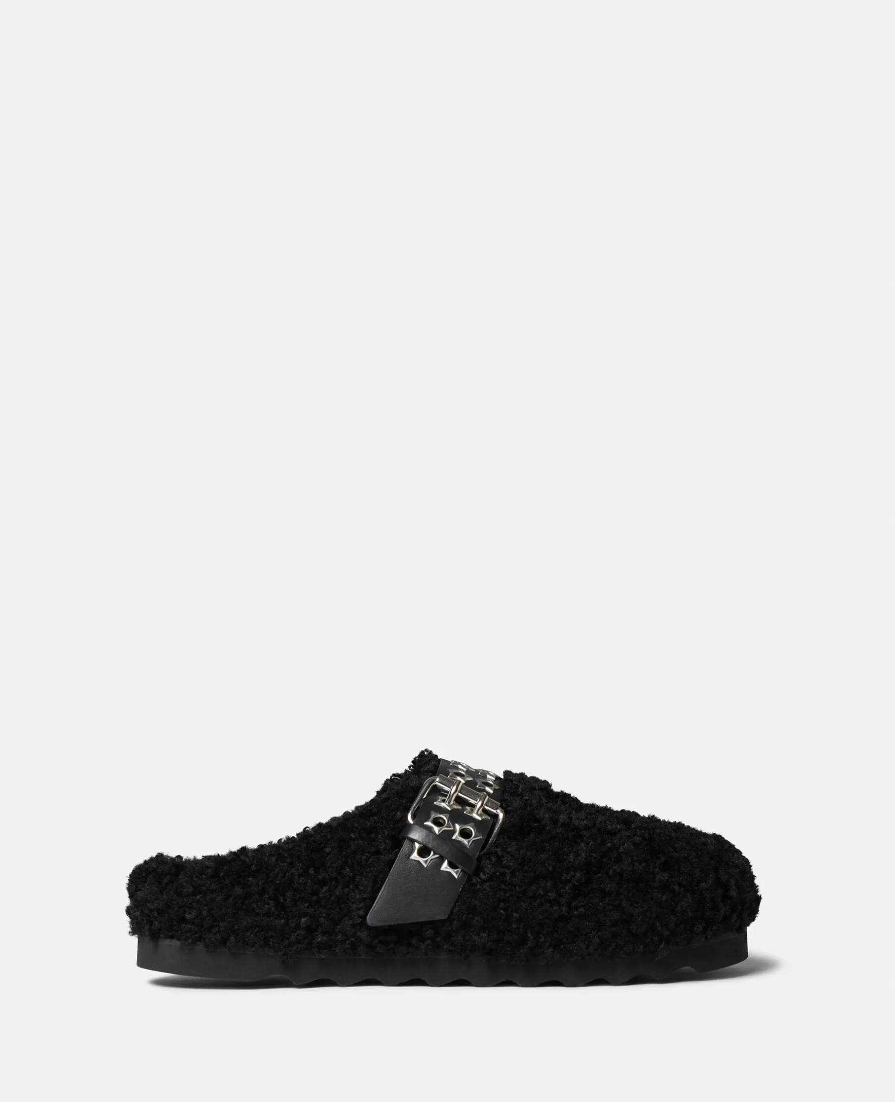 Stella McCartney Elyse Studded Strap Backless Clogs Fashion