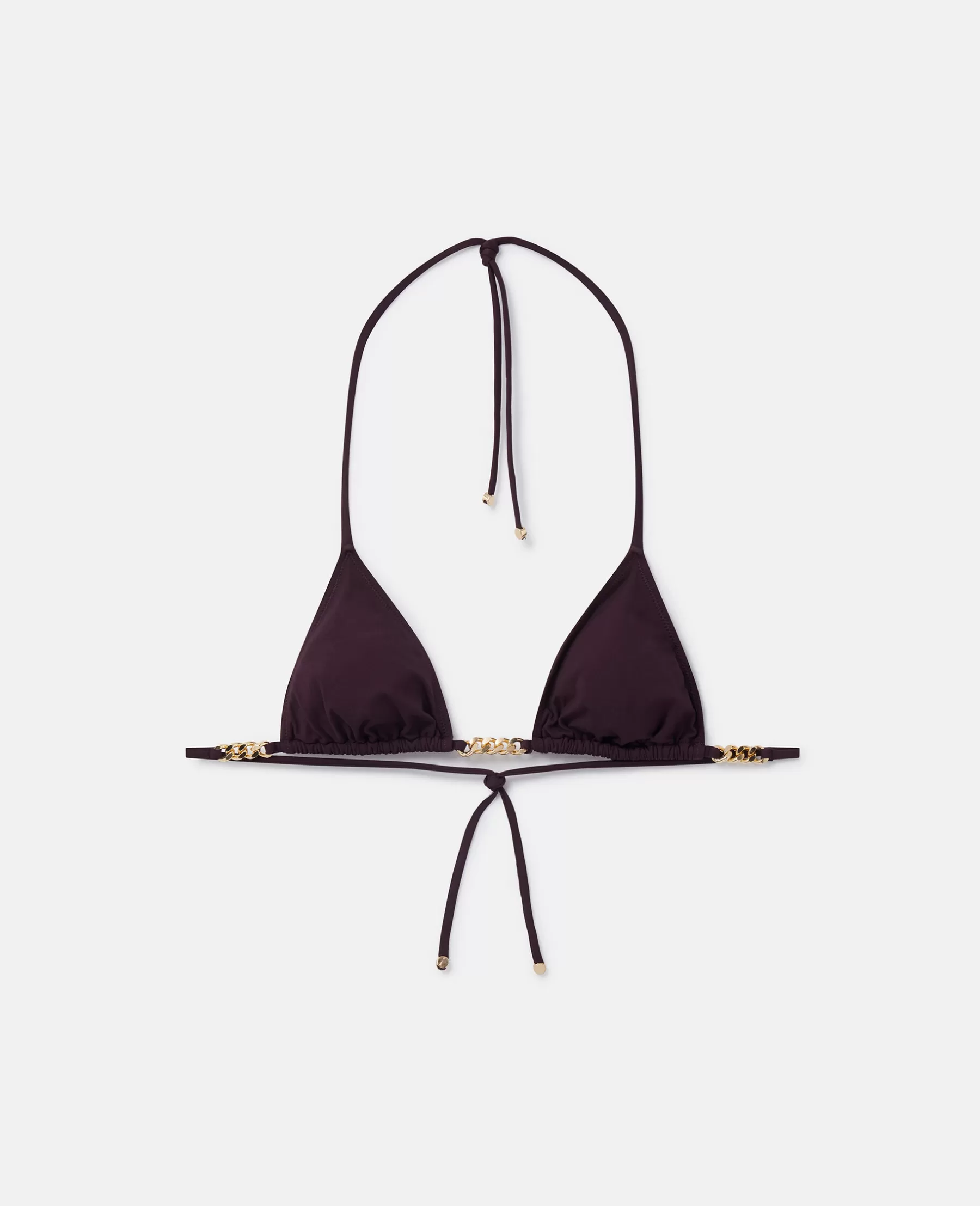 Stella McCartney Falabella Chain Triangle Bikini Top Discount