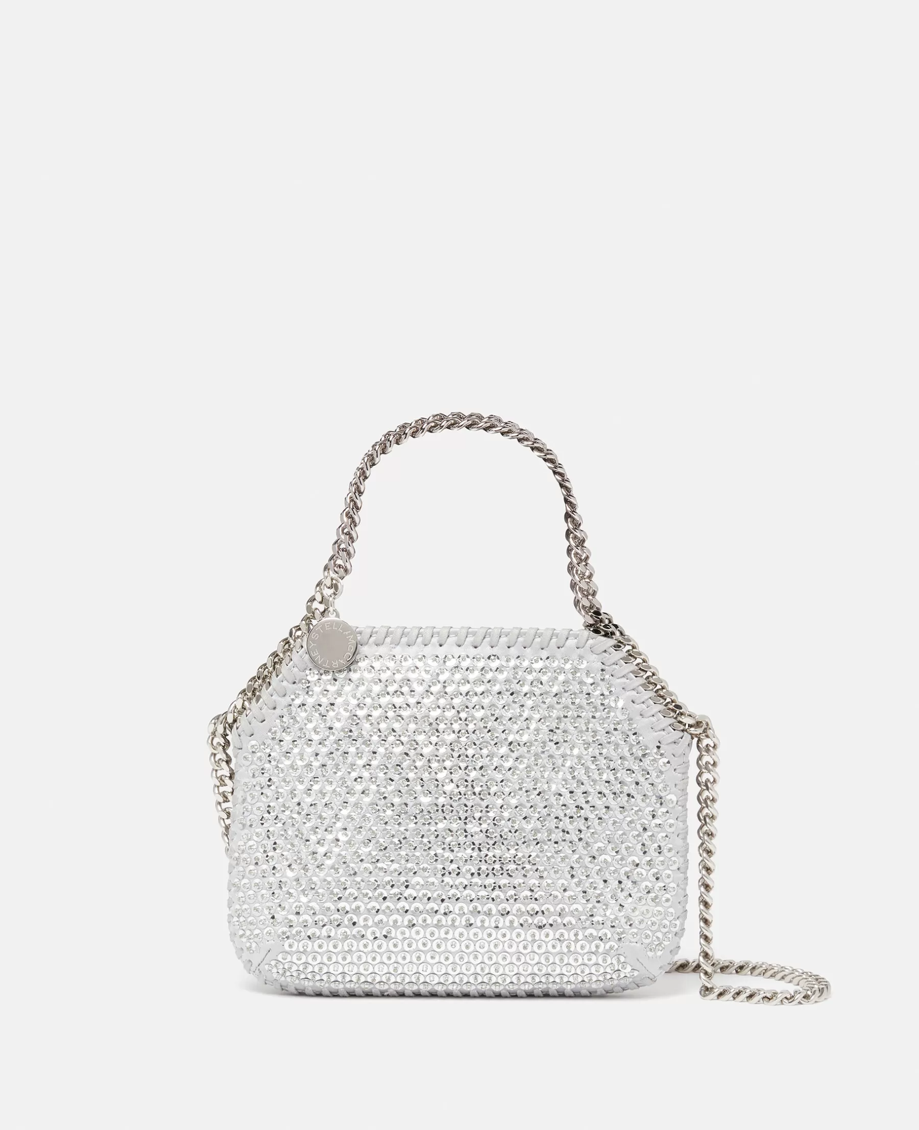 Stella McCartney Falabella Crystal Mesh Mini Tote Bag Outlet