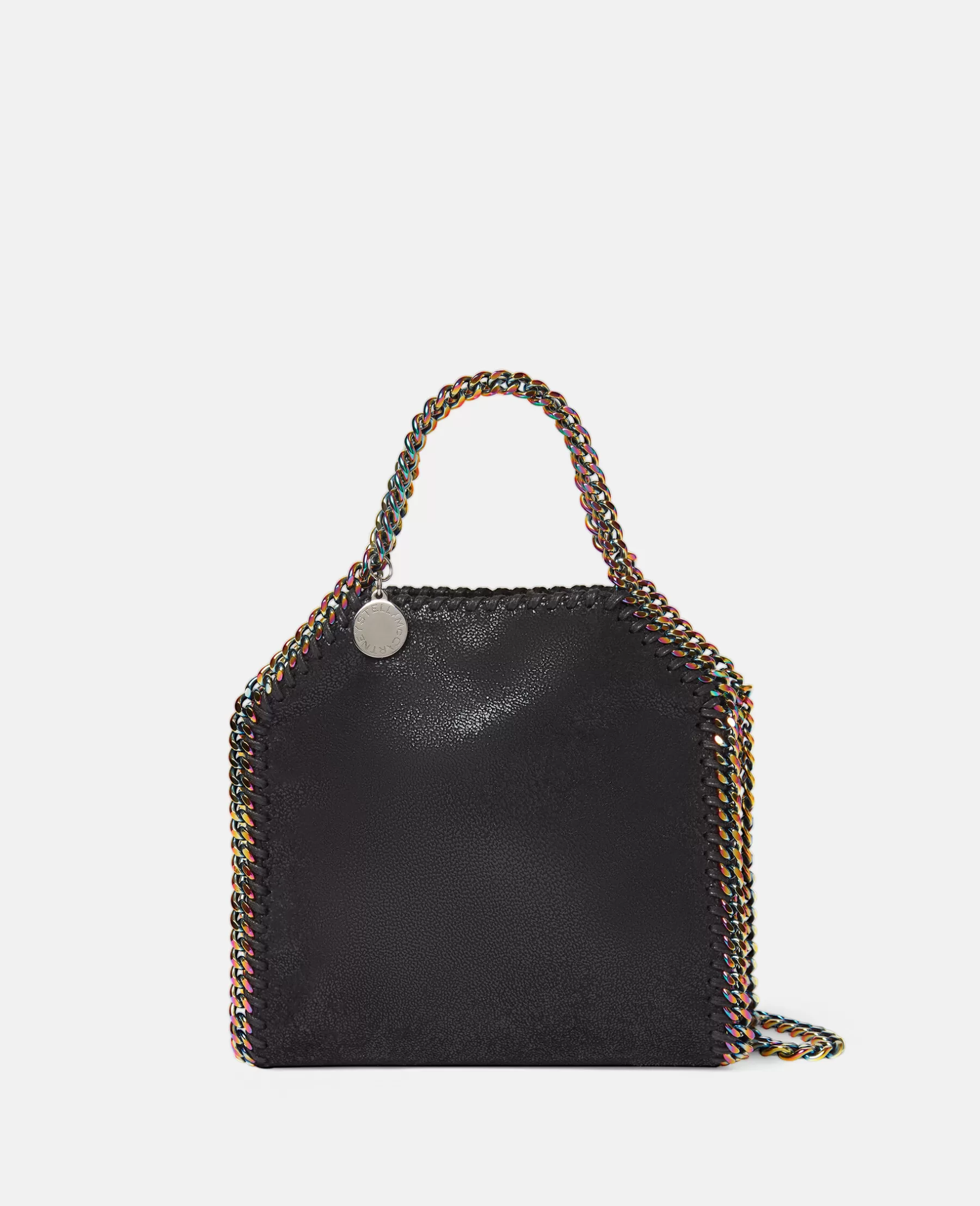 Stella McCartney Falabella Holographic Chain Tiny Tote Bag Shop