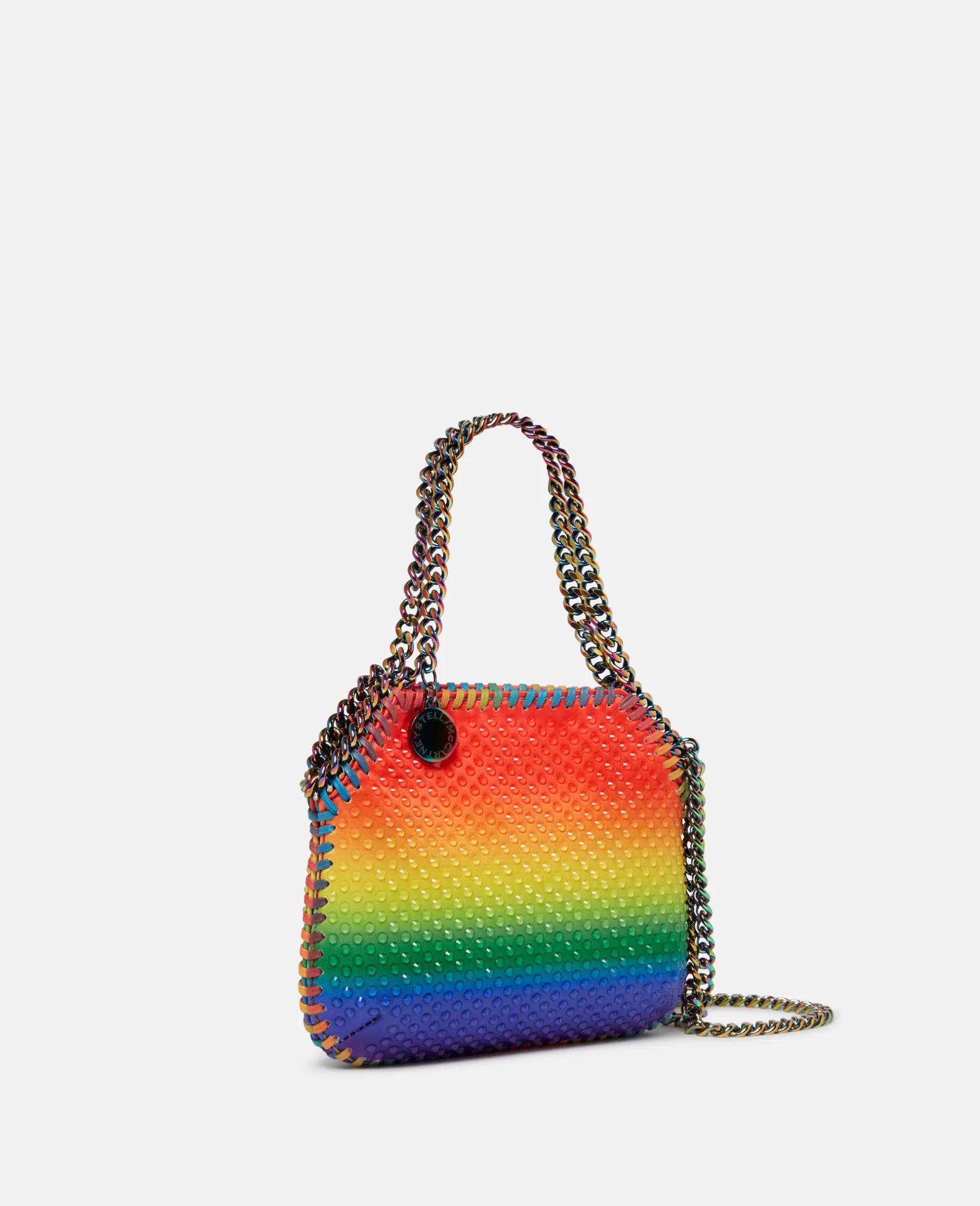 Stella McCartney Falabella Rainbow Crystal Degrade Mini Tote Bag Online