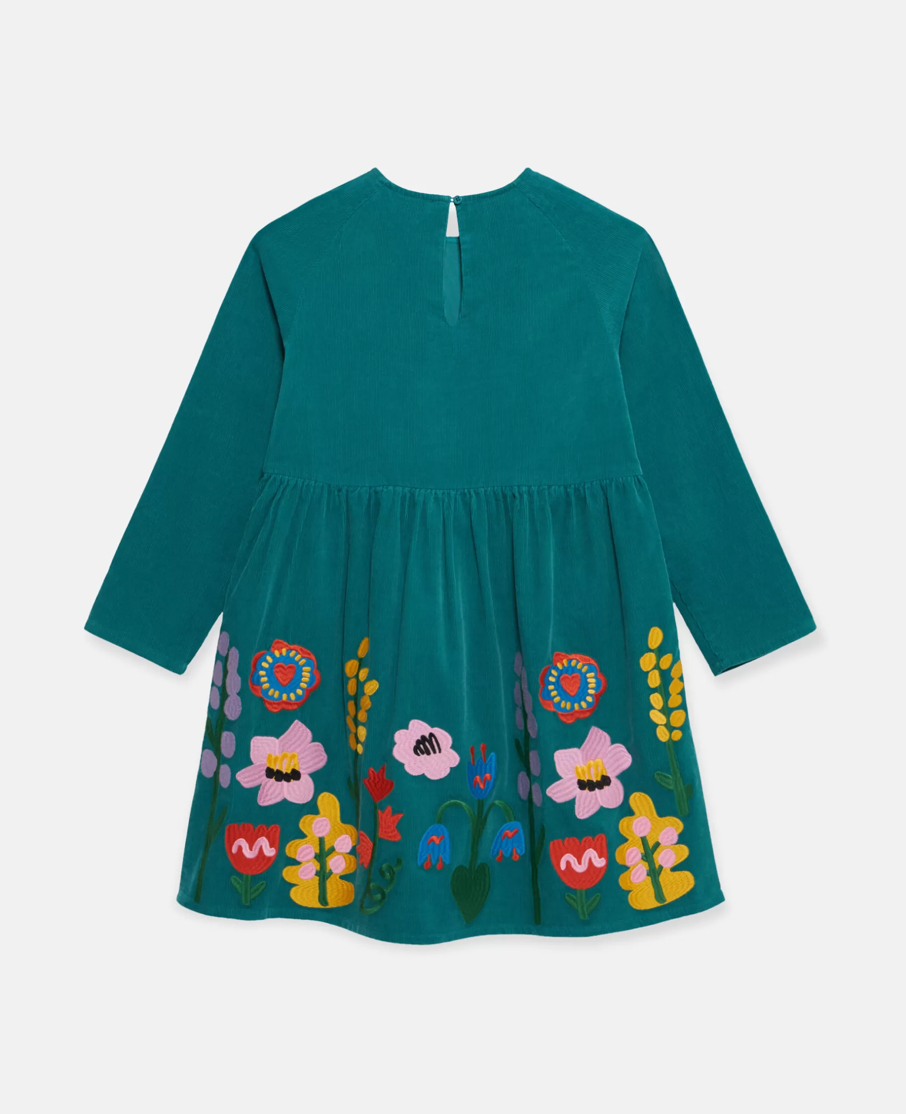 Stella McCartney Flower Embroidery Skater Dress Flash Sale