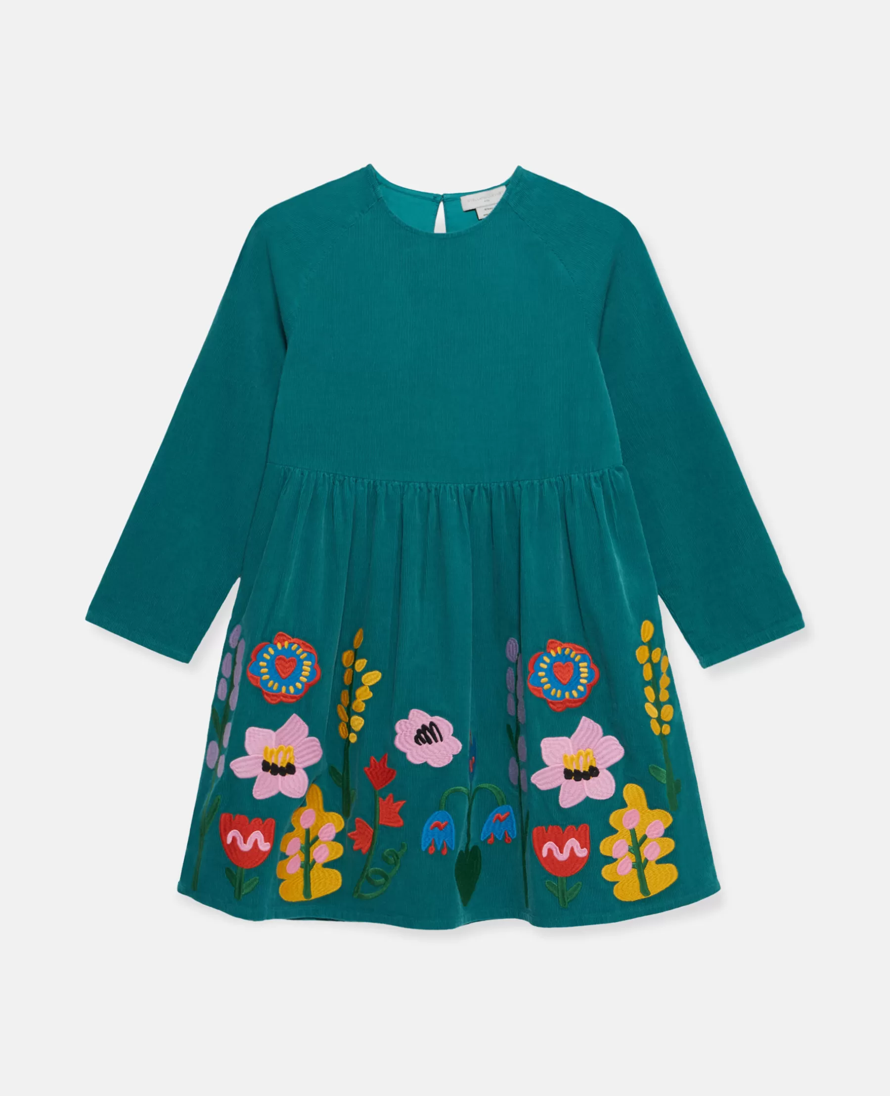 Stella McCartney Flower Embroidery Skater Dress Flash Sale