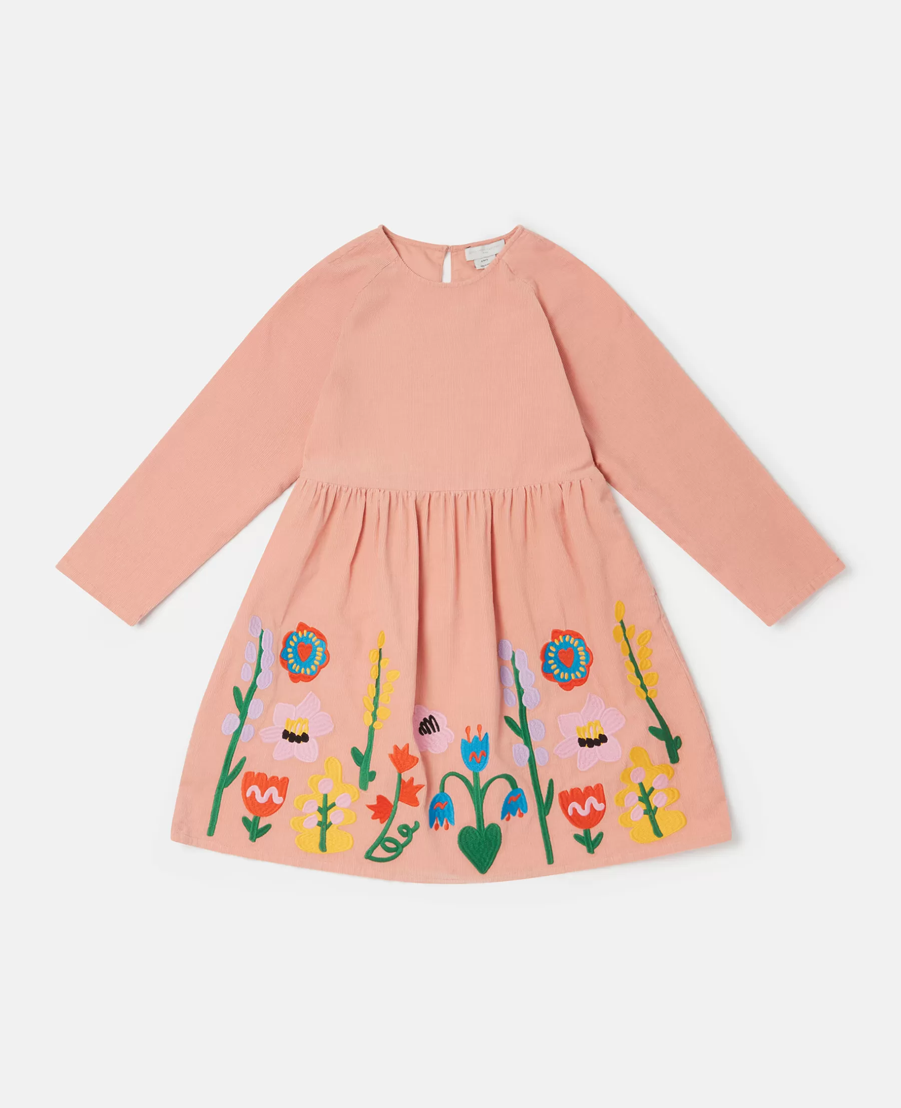 Stella McCartney Flower Embroidery Skater Dress Outlet