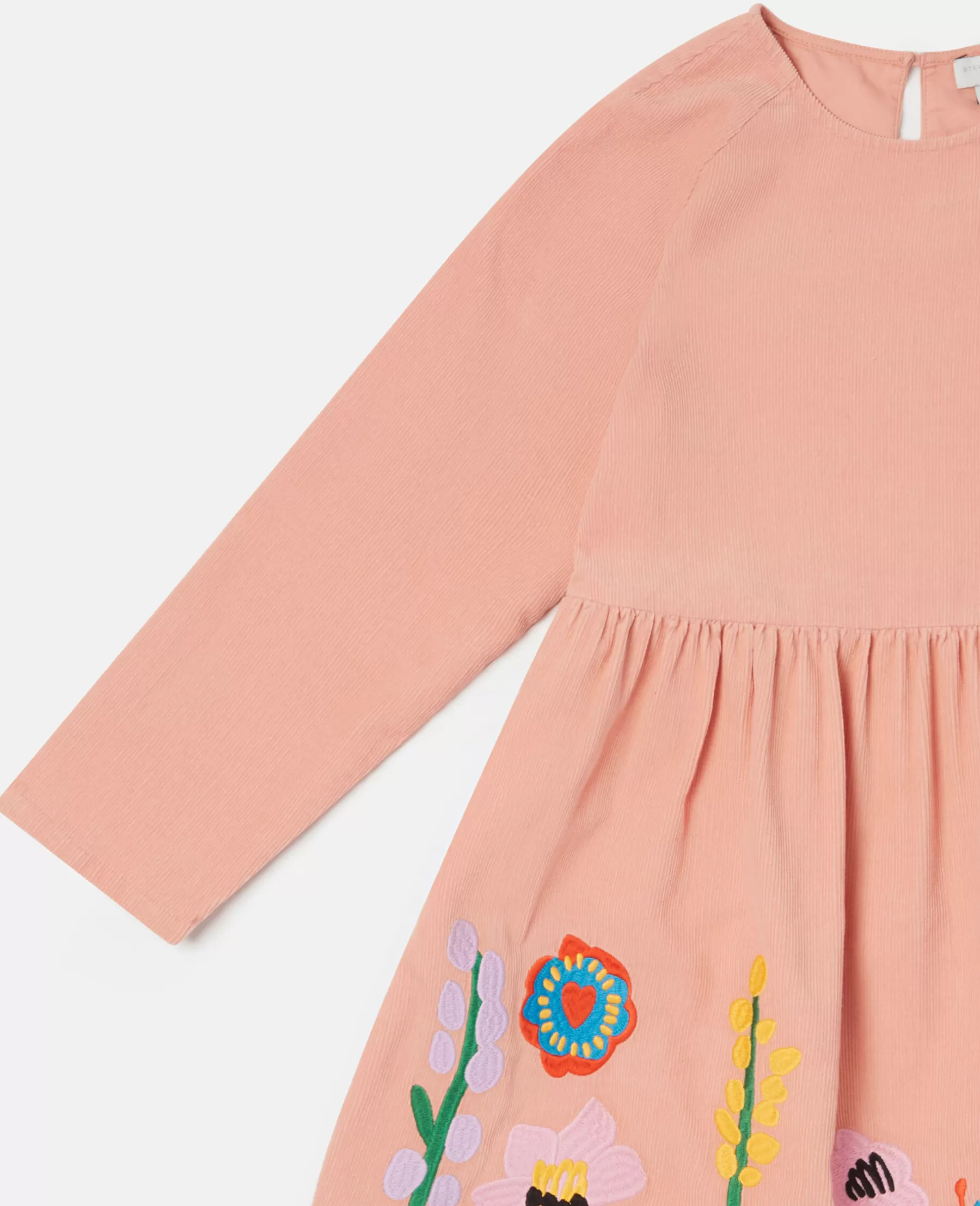 Stella McCartney Flower Embroidery Skater Dress Outlet