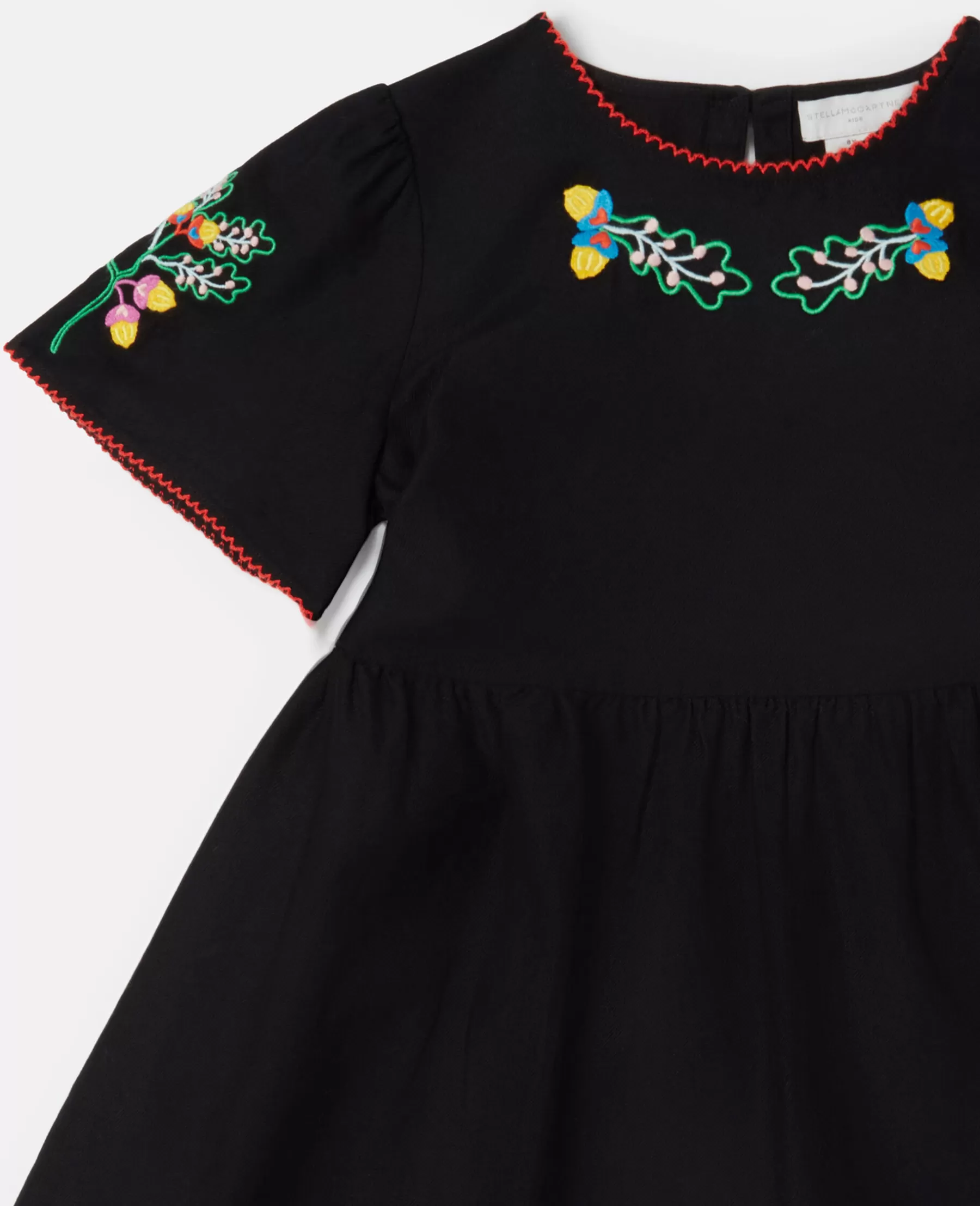 Stella McCartney Folk Flower Embroidery Dress Clearance