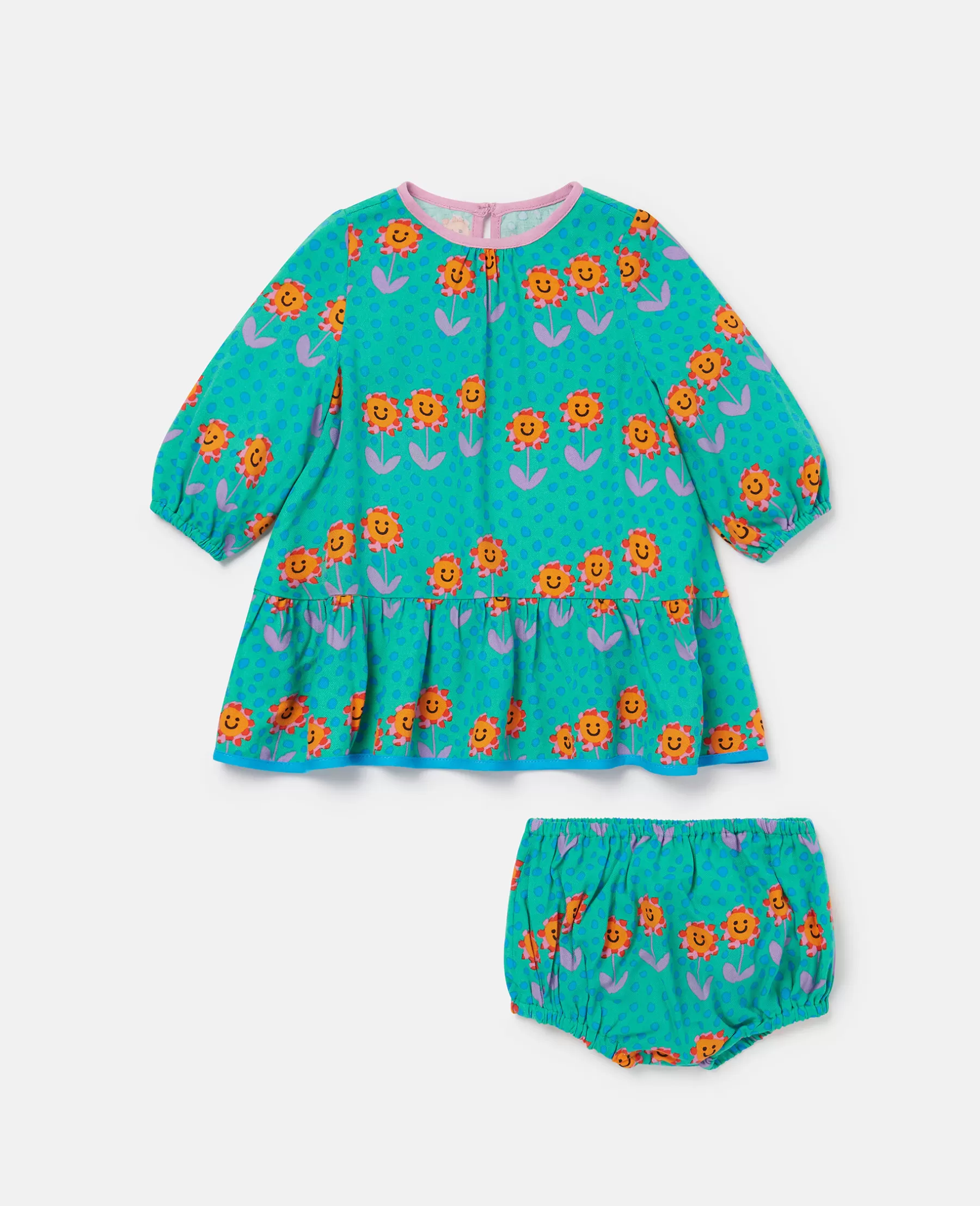 Stella McCartney Folk Flower Print Dress And Bloomers Set Hot