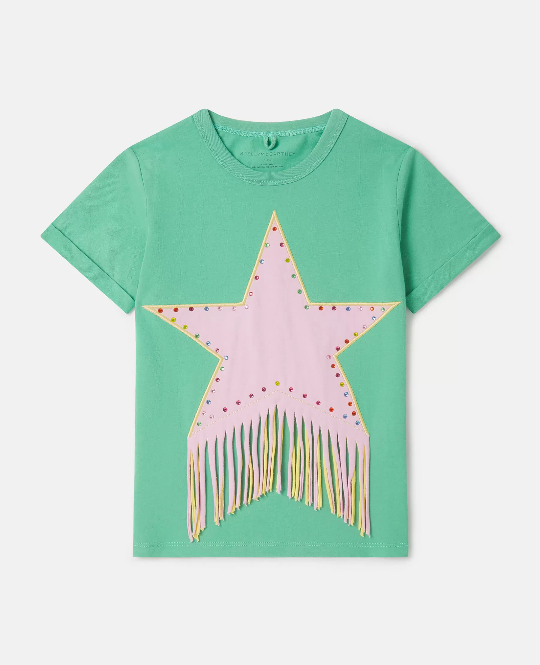 Stella McCartney Fringed Star T-Shirt Store