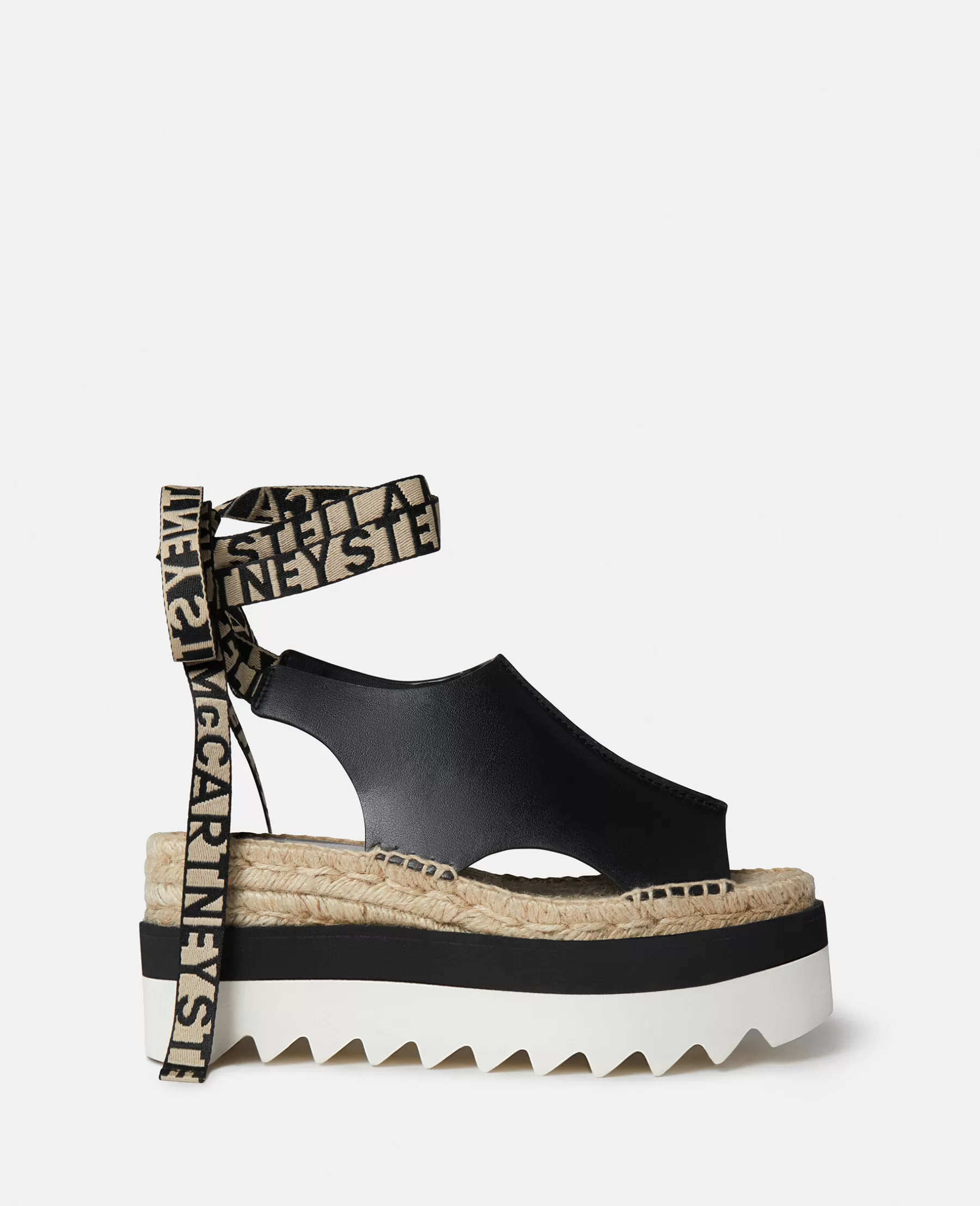 Stella McCartney Gaia Peeptoe Platform Espadrilles Flash Sale