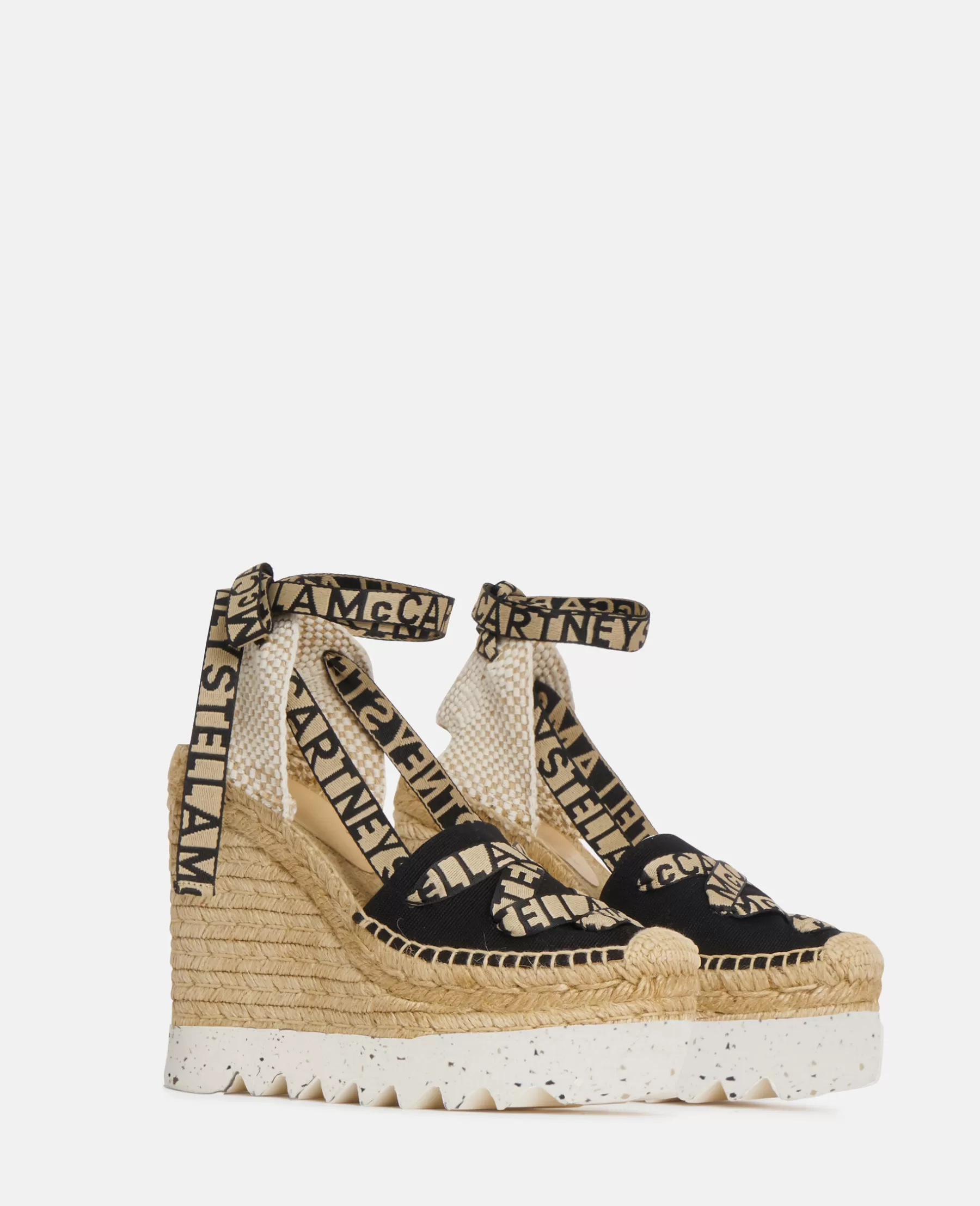 Stella McCartney Gaia Platform Espadrille Wedges Fashion