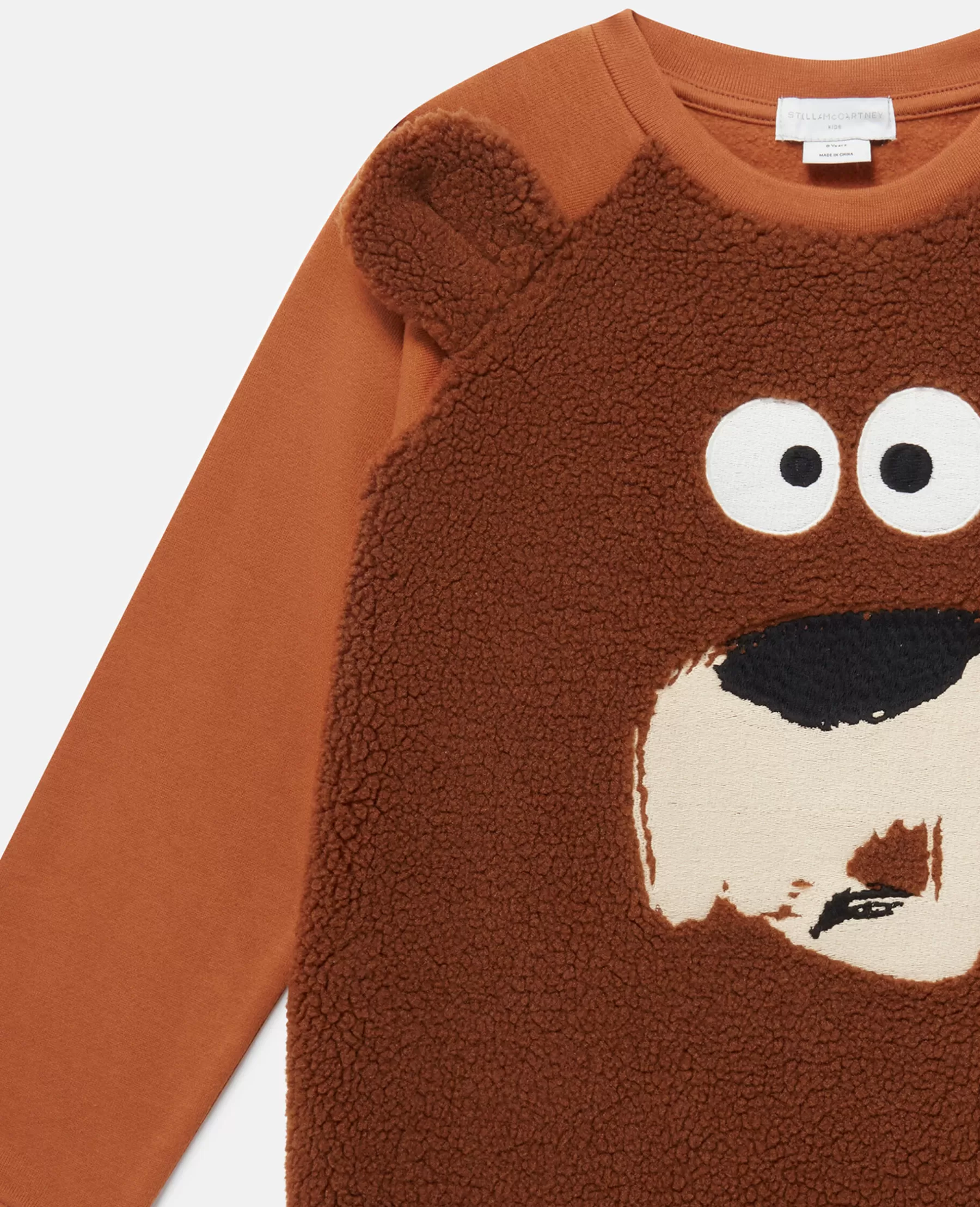 Stella McCartney Grizzly Bear Fleece Sweatshirt Cheap