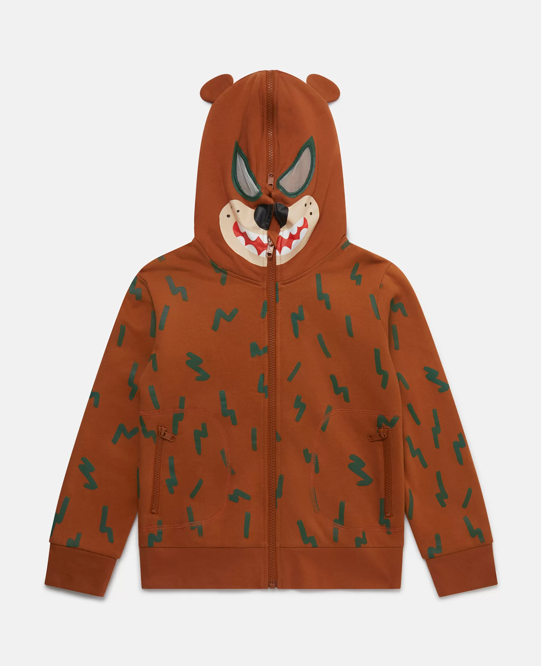 Stella McCartney Grizzly Bear Zip Hoodie Clearance