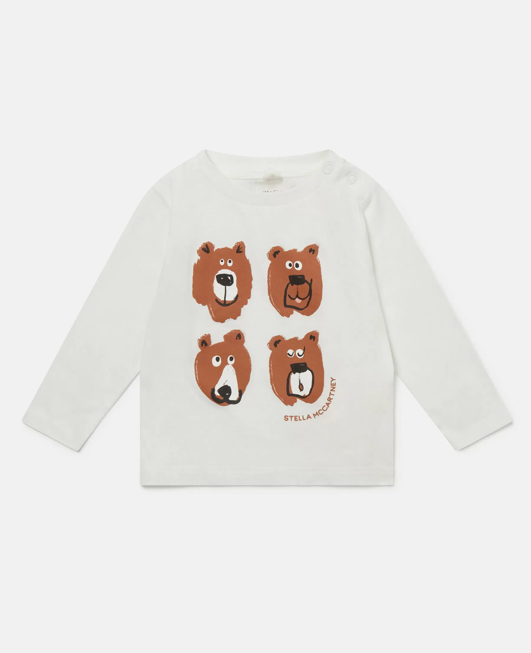 Stella McCartney Grizzly Bears Long Sleeve T-Shirt Shop