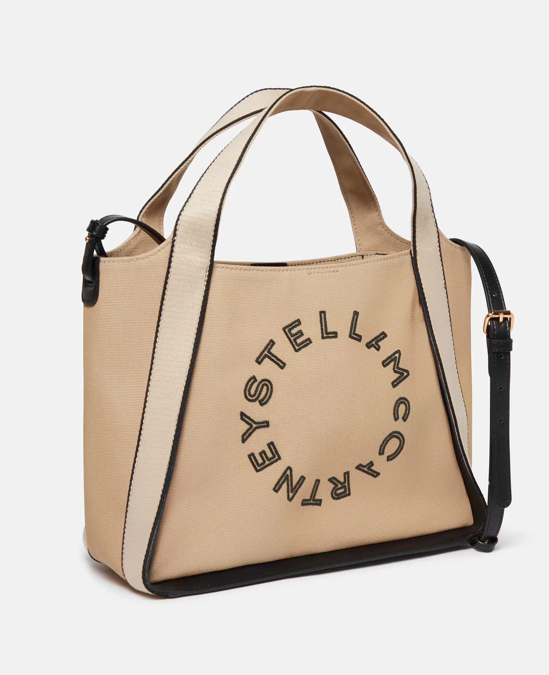 Stella McCartney Logo Bananatex® Canvas Crossbody Bag Fashion