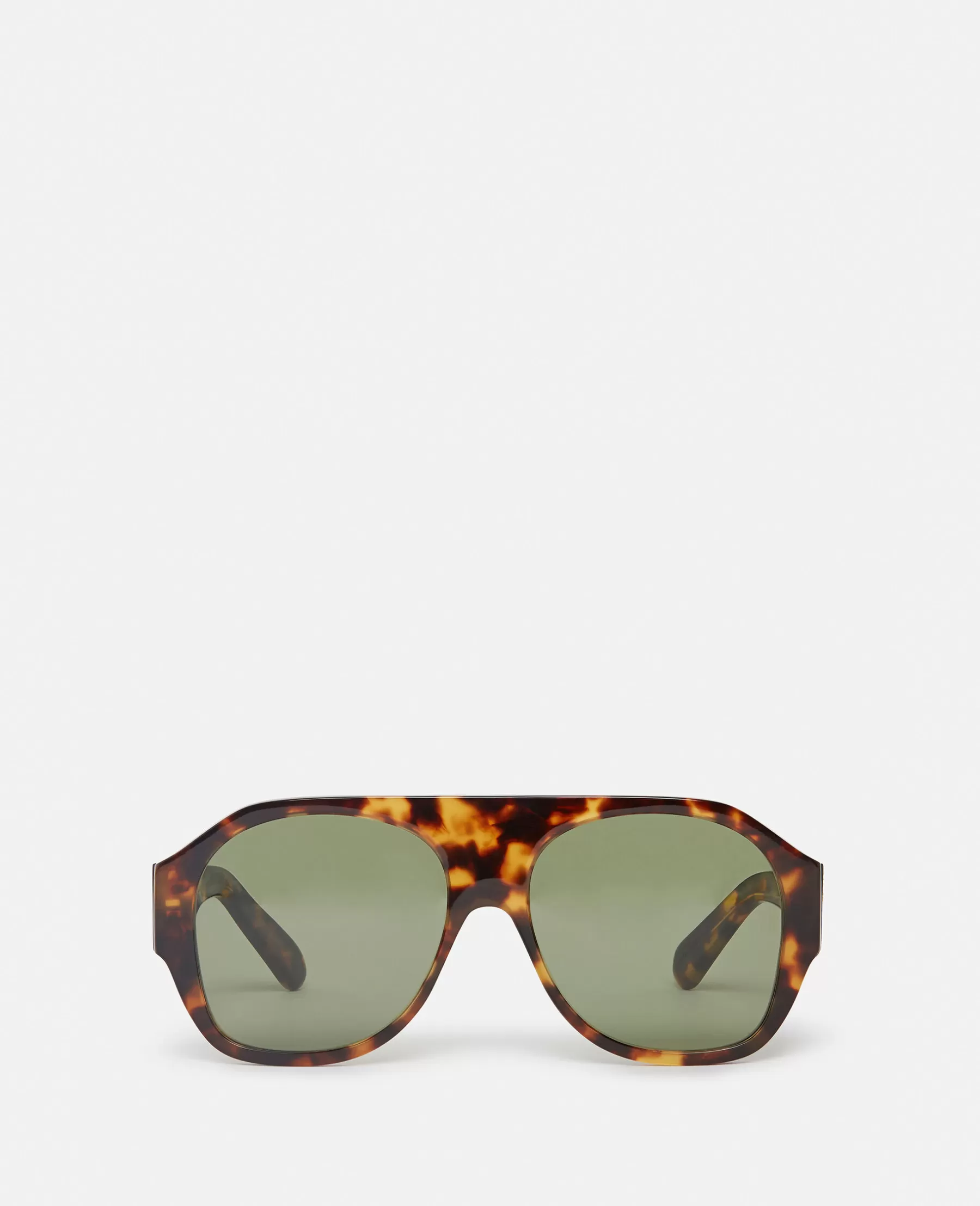 Stella McCartney Logo Chunky Aviator Sunglasses Store