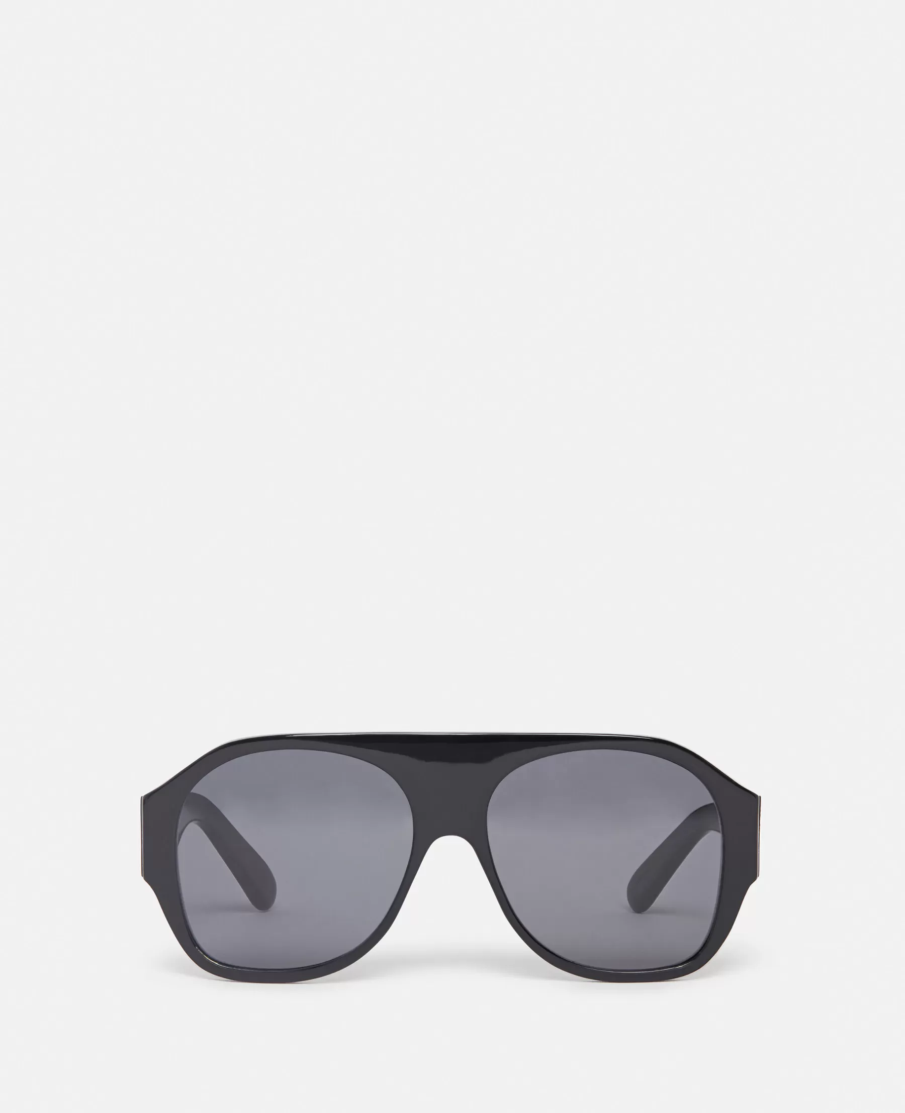 Stella McCartney Logo Chunky Aviator Sunglasses Flash Sale