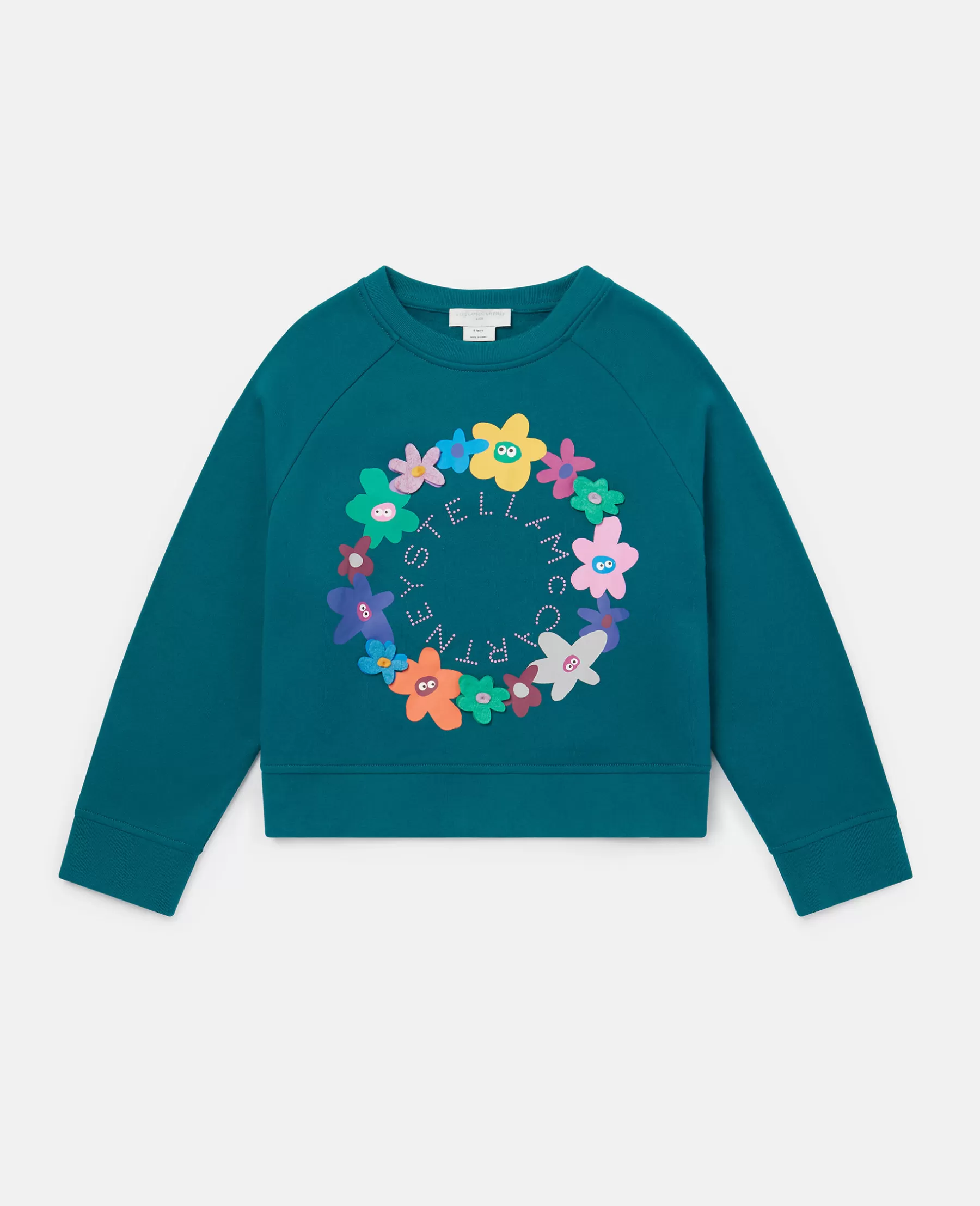 Stella McCartney Logo Flower Garland Sweatshirt Cheap