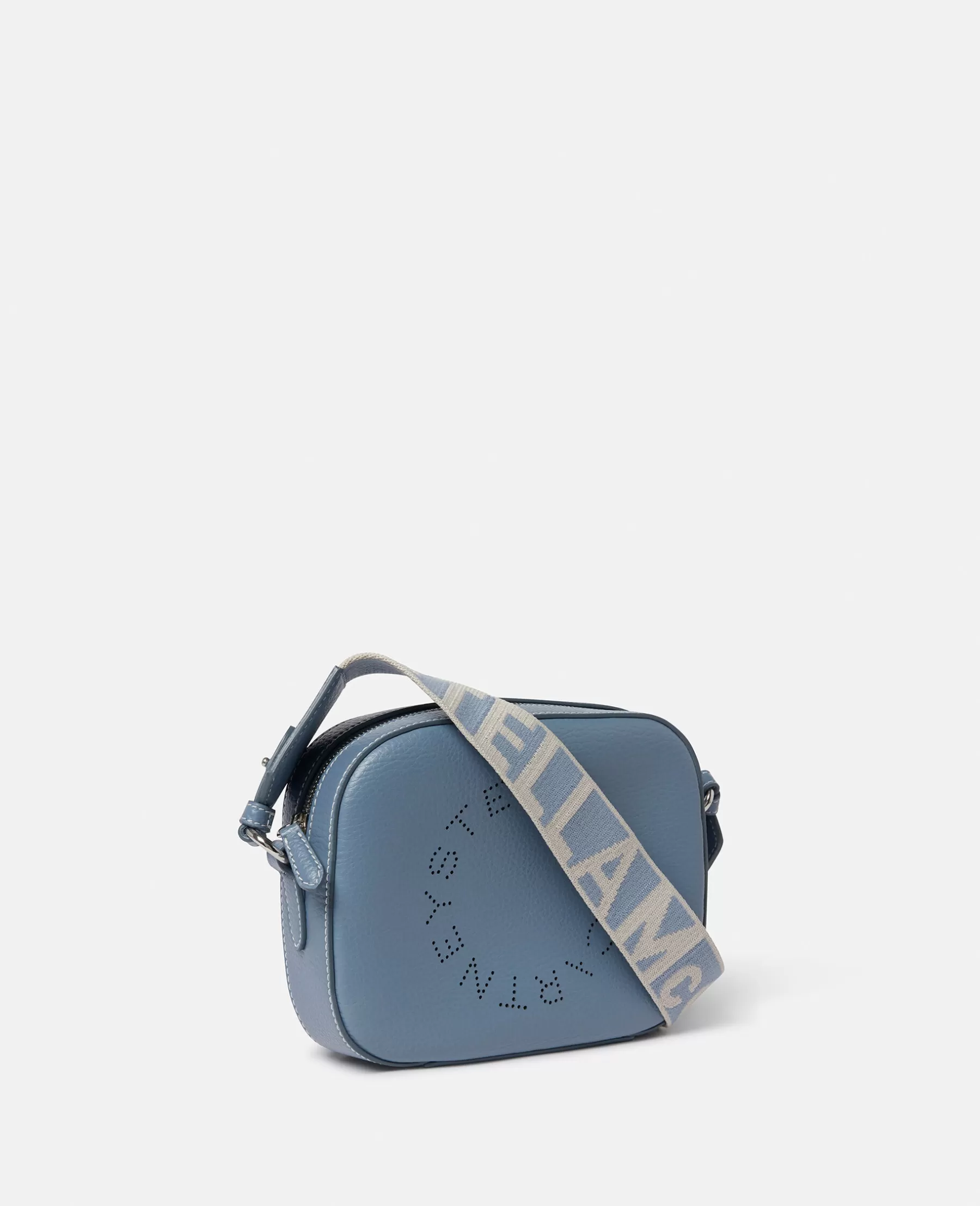 Stella McCartney Logo Grainy Alter Mat Mini Camera Bag Best Sale