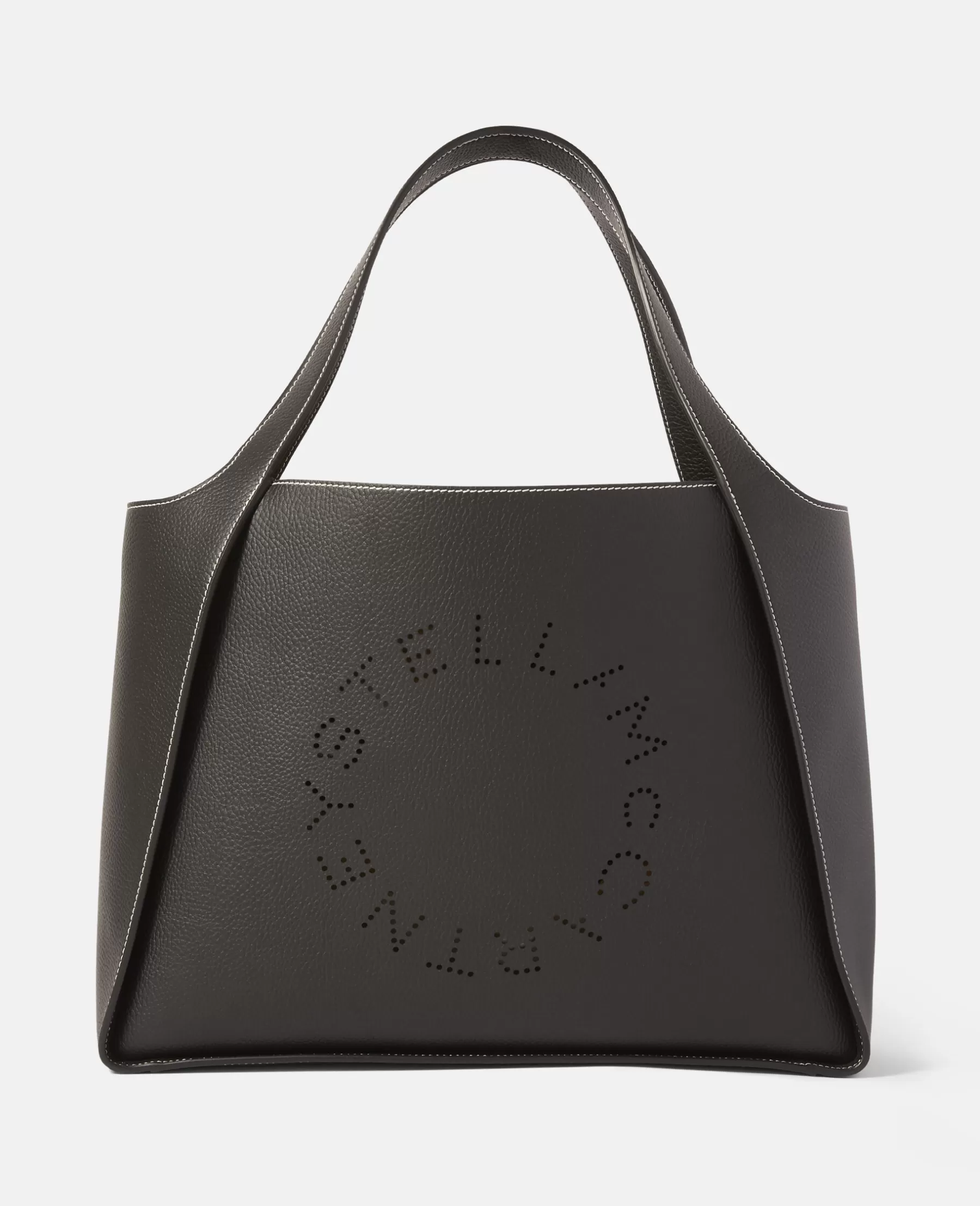 Stella McCartney Logo Grainy Alter Mat Tote Bag Best