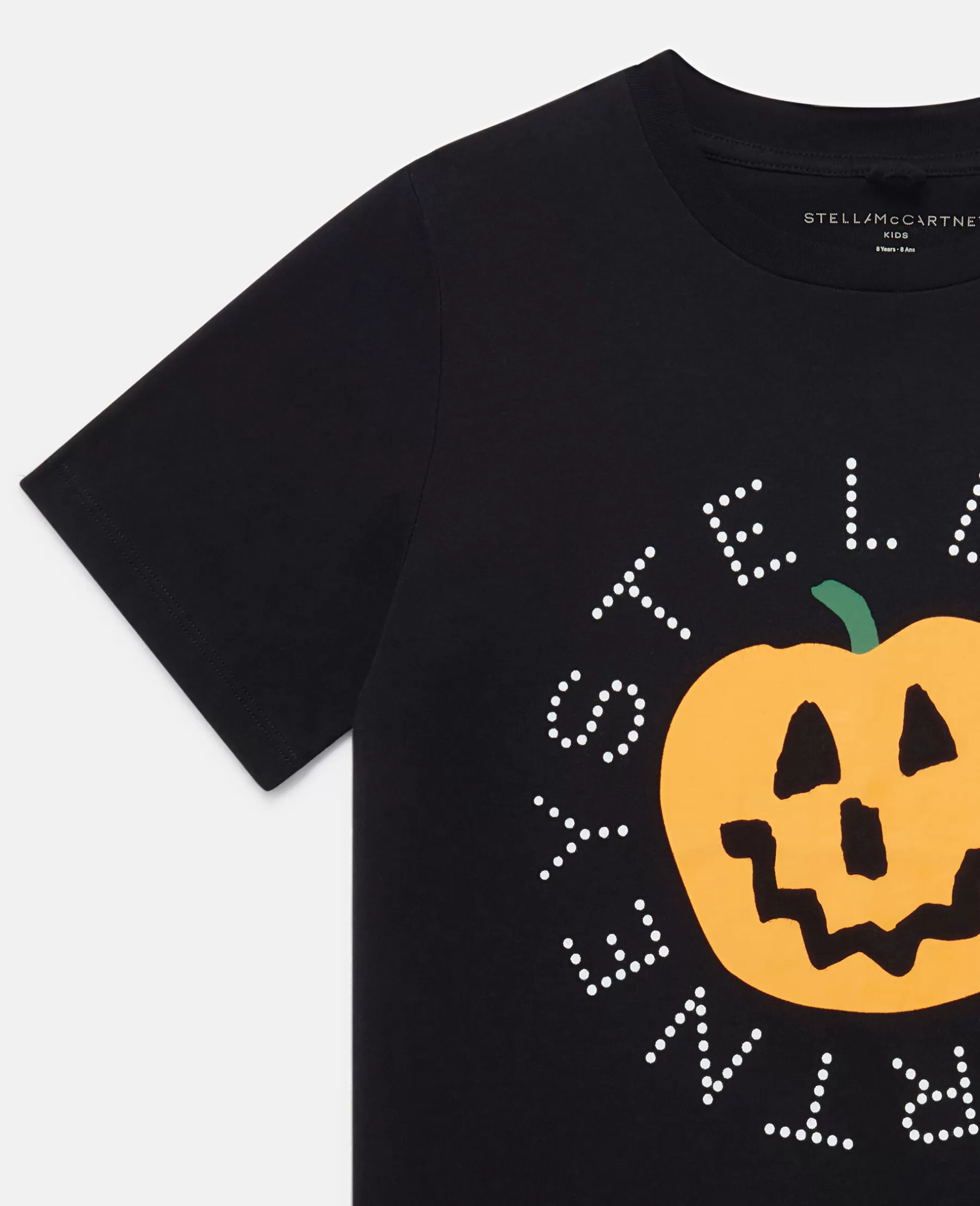 Stella McCartney Logo Pumpkin Print T-Shirt New