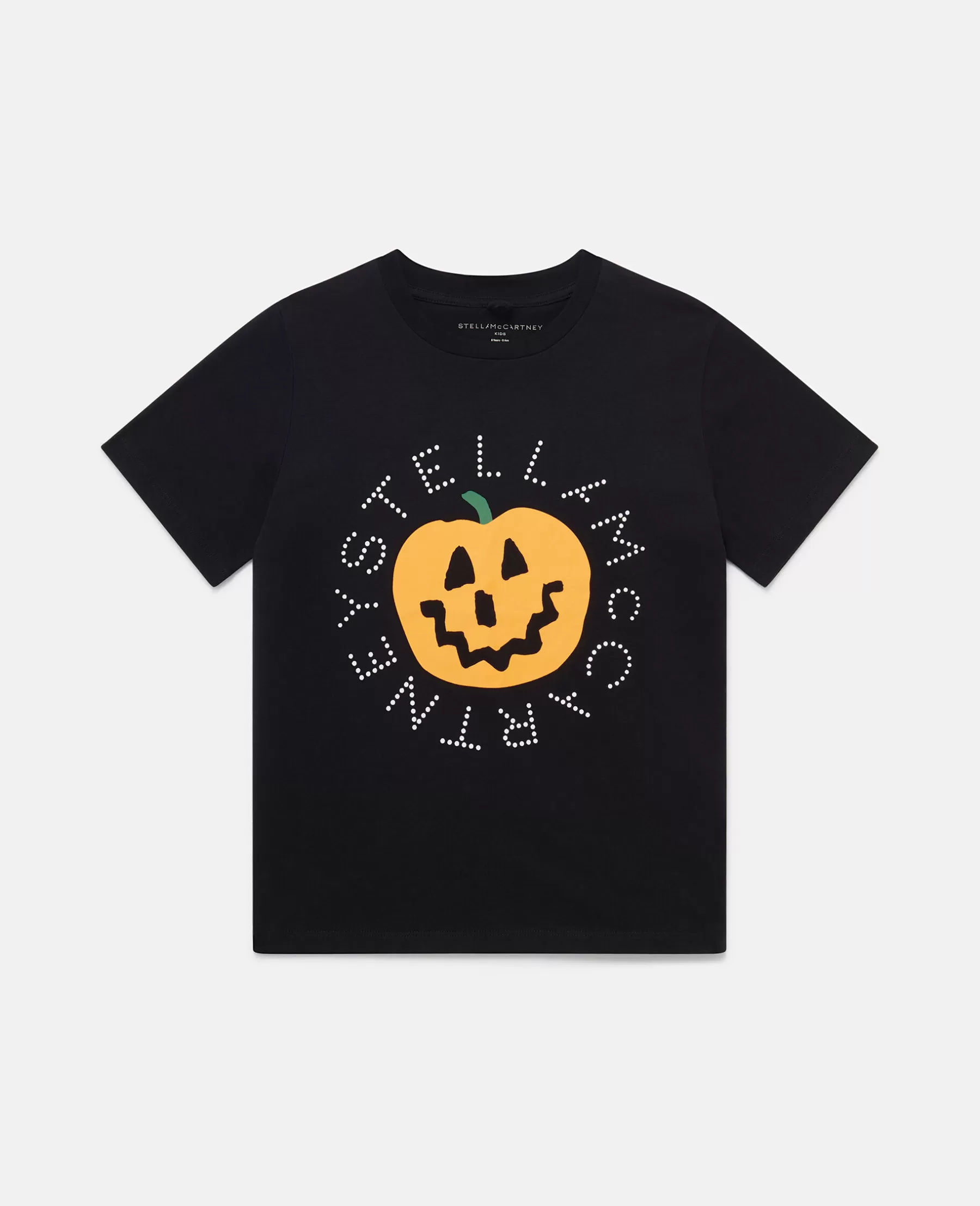 Stella McCartney Logo Pumpkin Print T-Shirt New