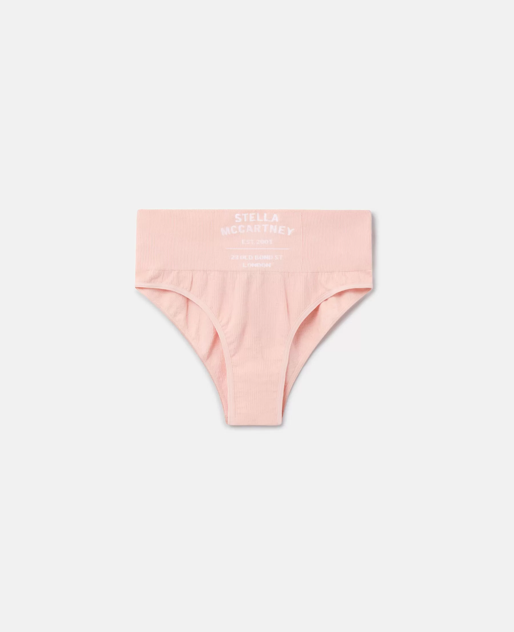 Stella McCartney Logo Seamless High Leg High Waist Briefs Clearance