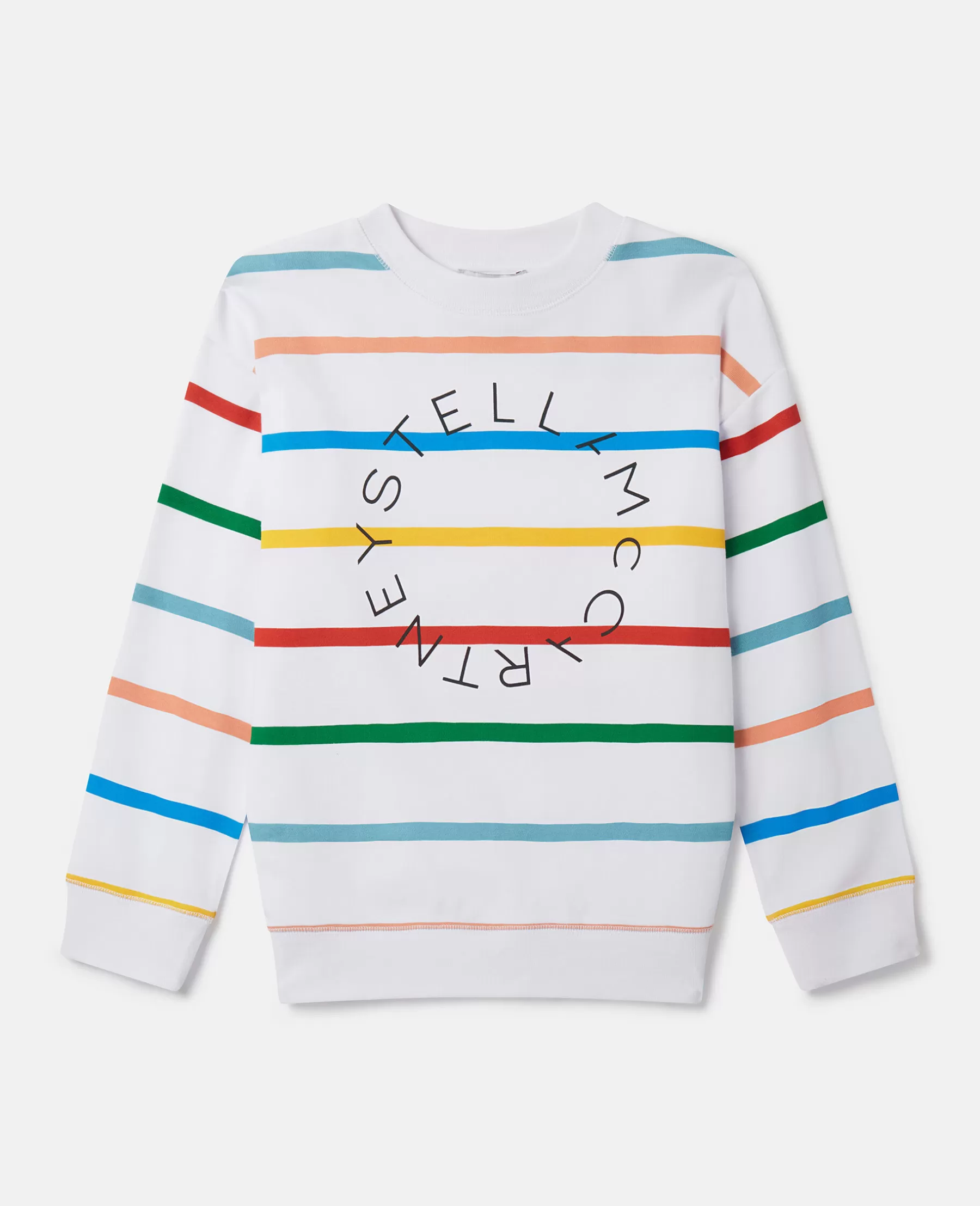 Stella McCartney Logo Striped Sweatshirt Store