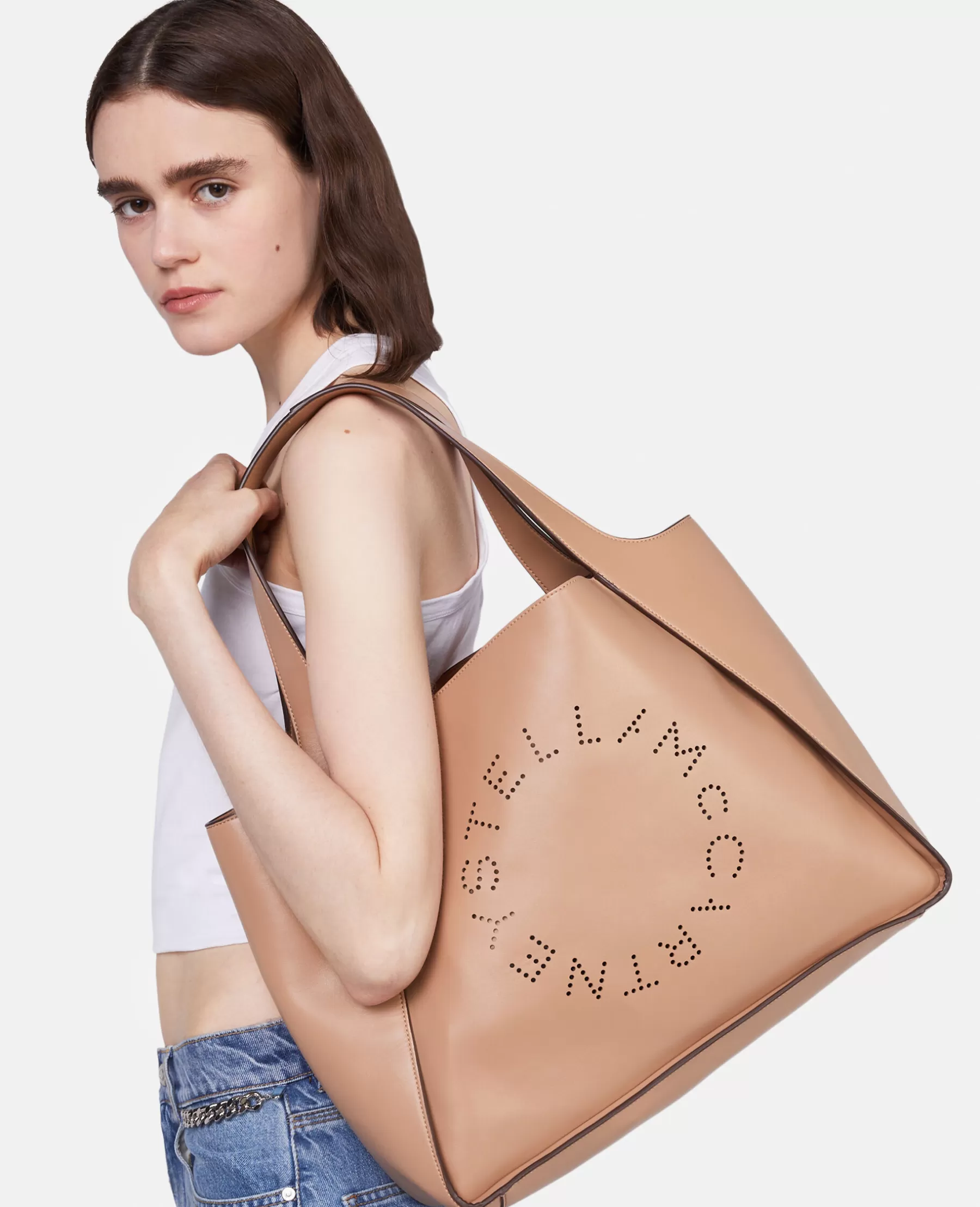 Stella McCartney Logo Tote Bag Cheap